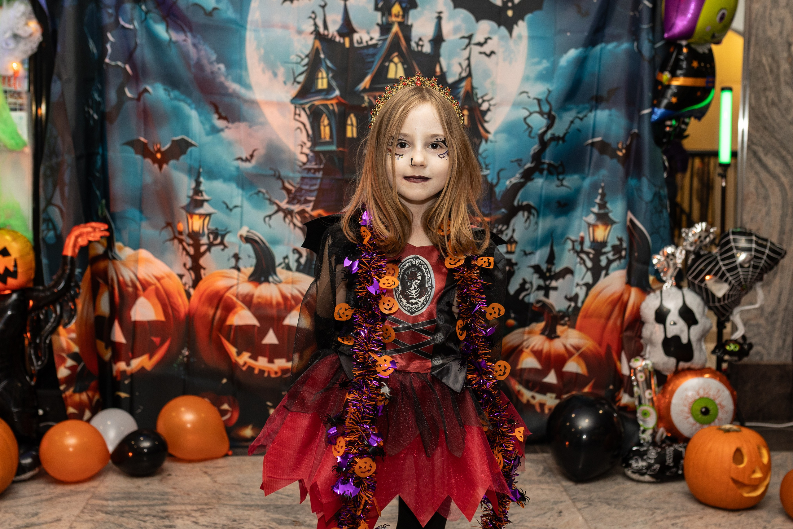 Leo dance studio Helloween 2025. Семейный и детский фотограф в Варшаве Мила Бобровская