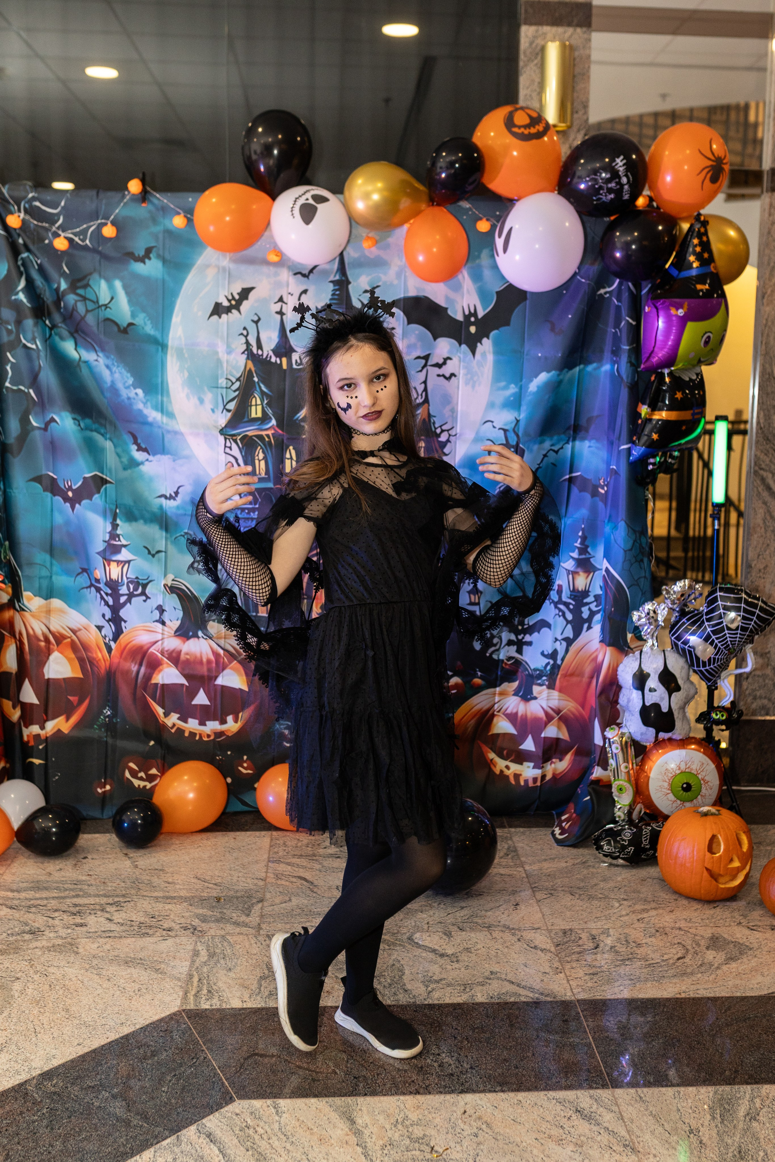 Leo dance studio Helloween 2025. Семейный и детский фотограф в Варшаве Мила Бобровская