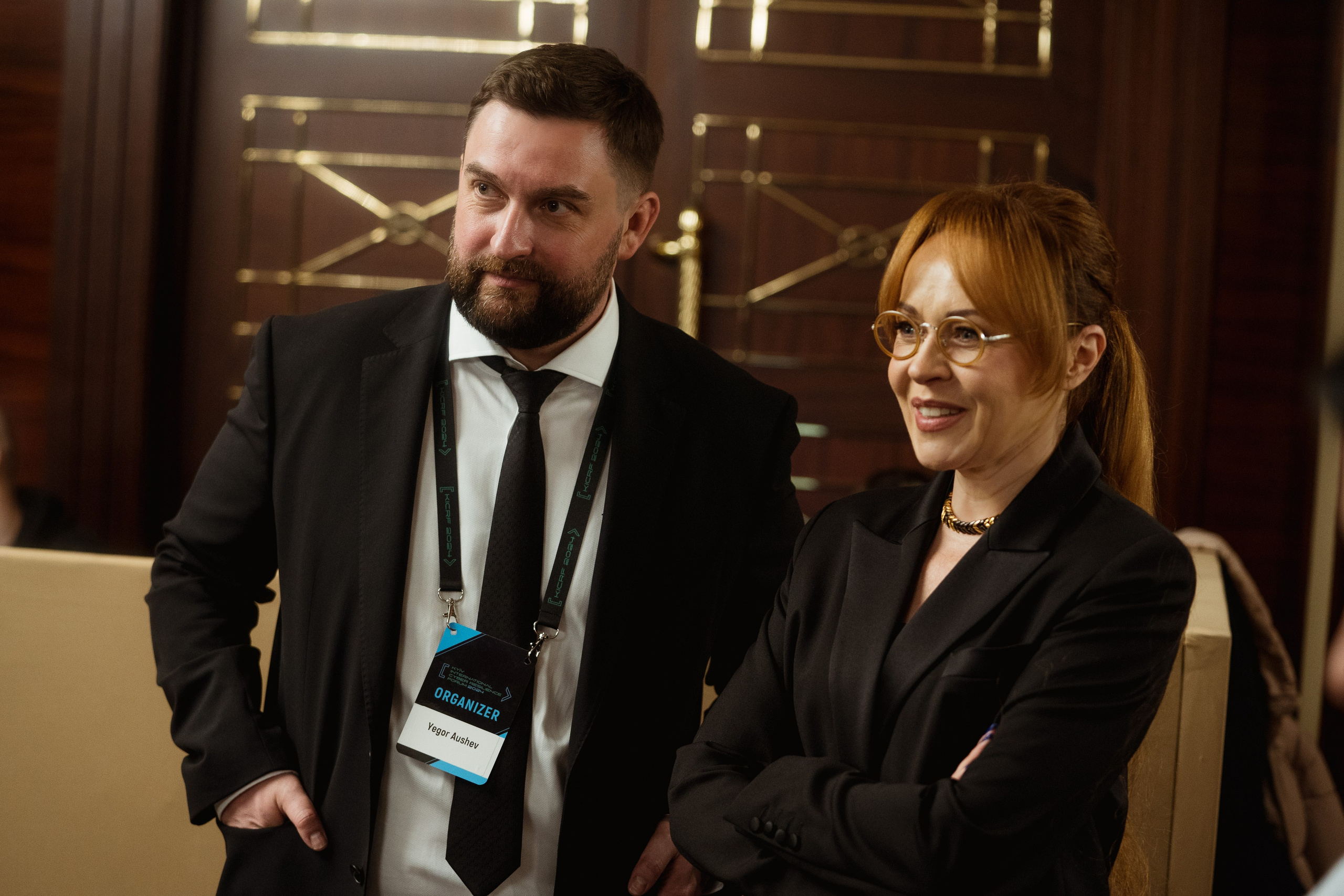 Cyber Resilience Forum. Kostiantyn Holinchenko. Reportage and portrait photographer