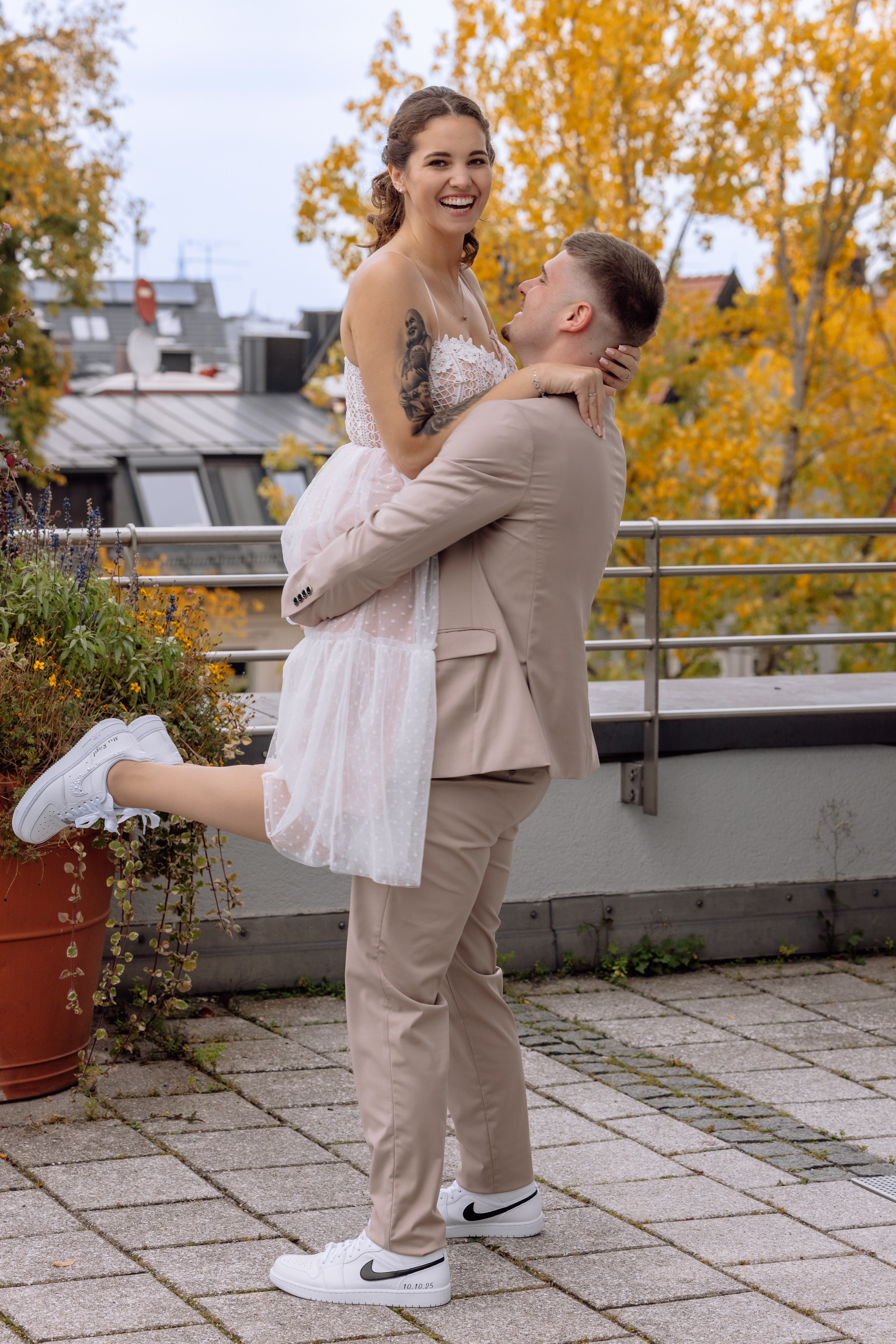 Romantische Hochzeit in der Ruppertstrasse. Hochzeitsfotograf München Taufe Familienfotograf Tanja Mauke