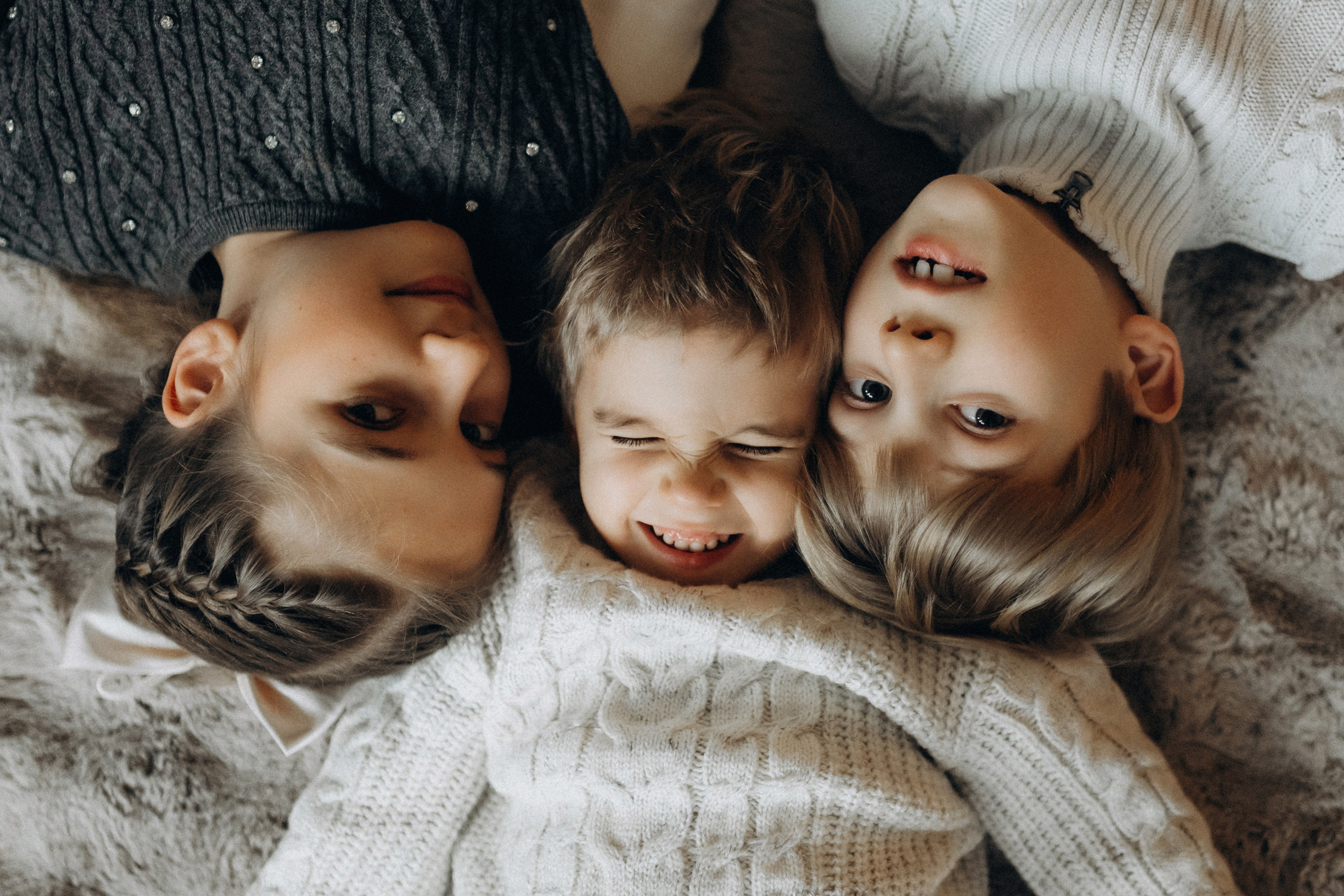 Новогодняя фотосессия в студии. Семейный фотограф Лейпциг, Германия