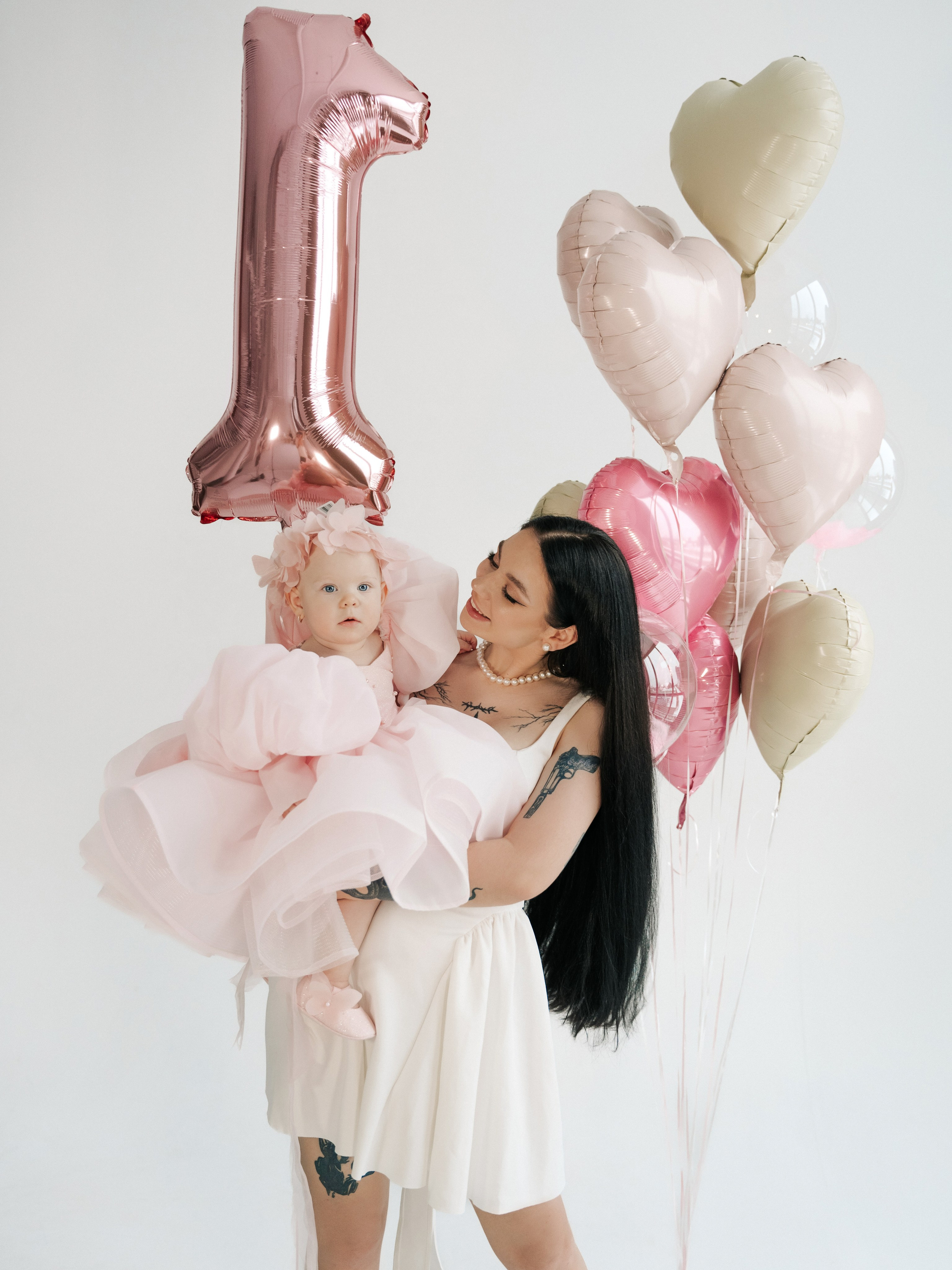 First birthday photoshoot Veronika