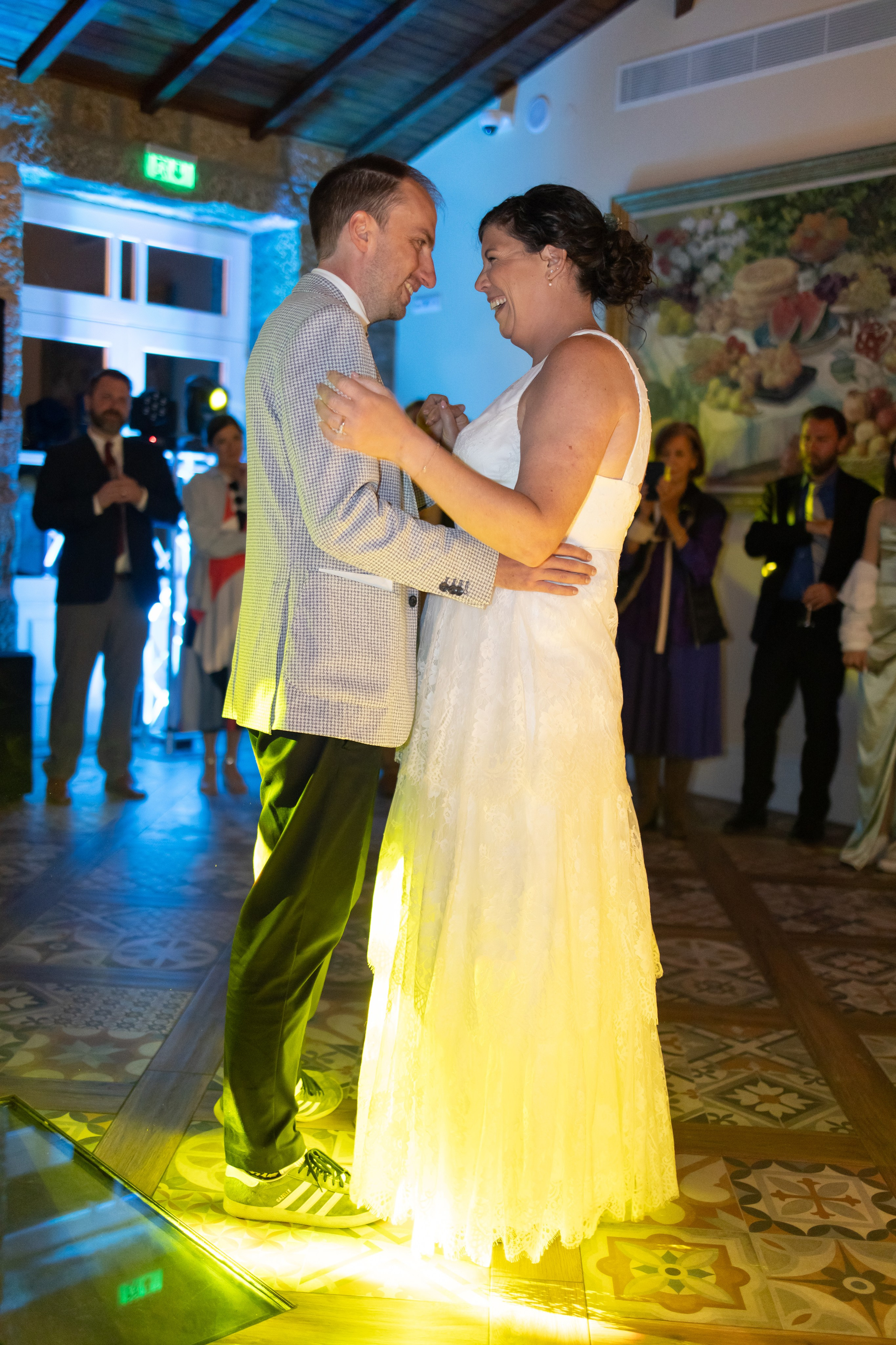 Michelle and Reid. Hfm photo+art