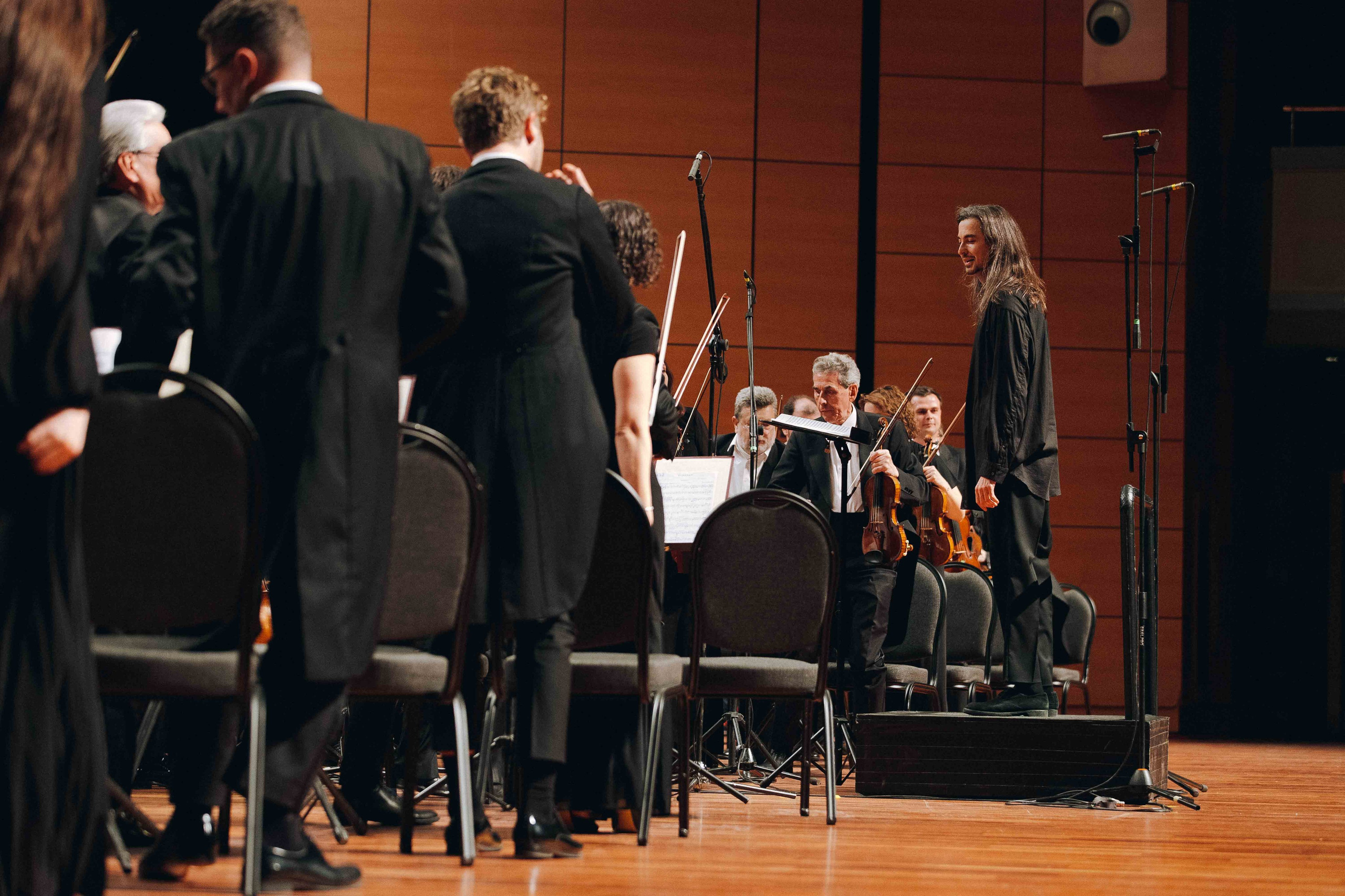 The Tchaikovsky Academic Grand Symphony Orchestra in Istanbul. Wedding&Event photographer Ismail Rzayev in Baku