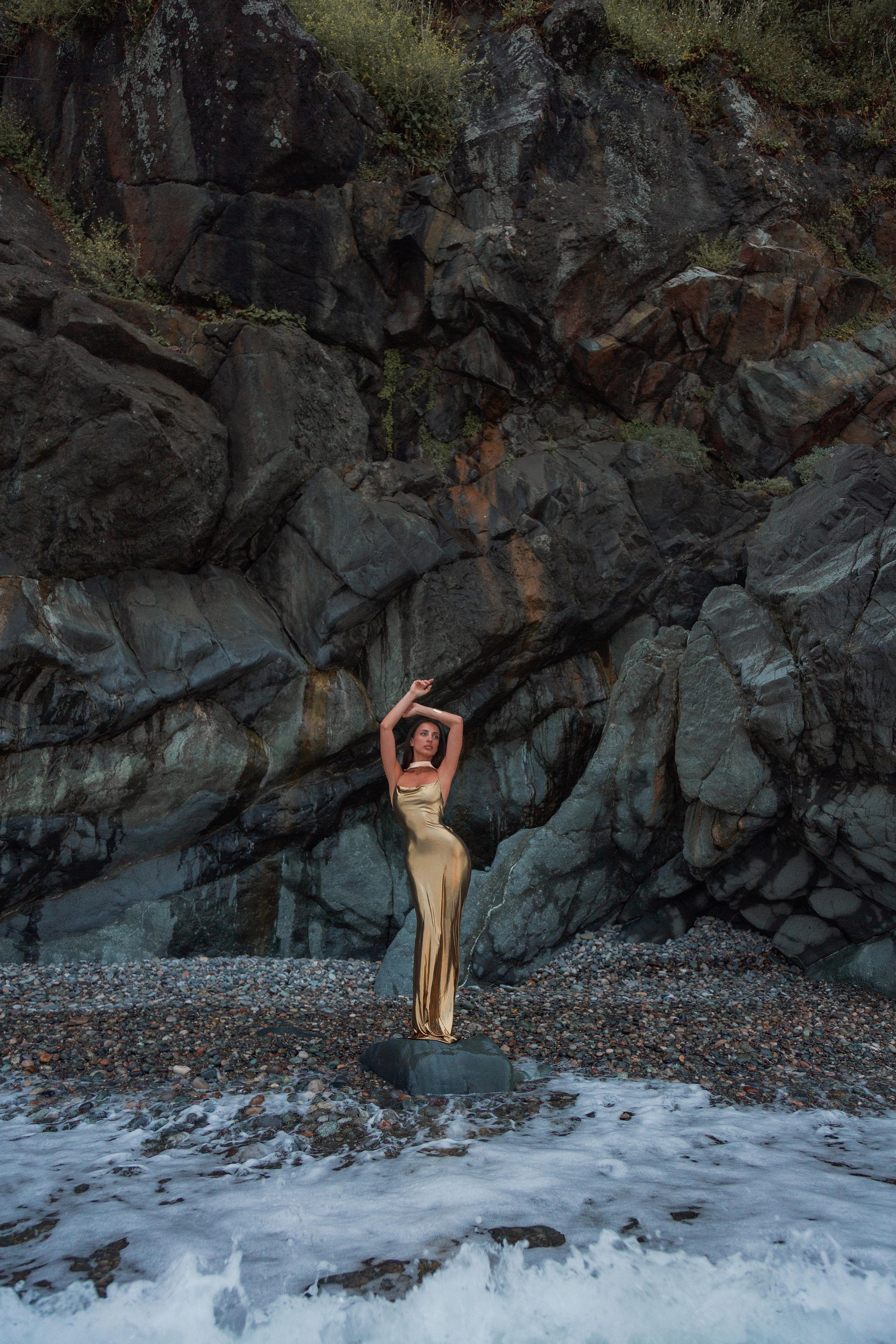 ბუნებაში. Female photographer Julia Kivi