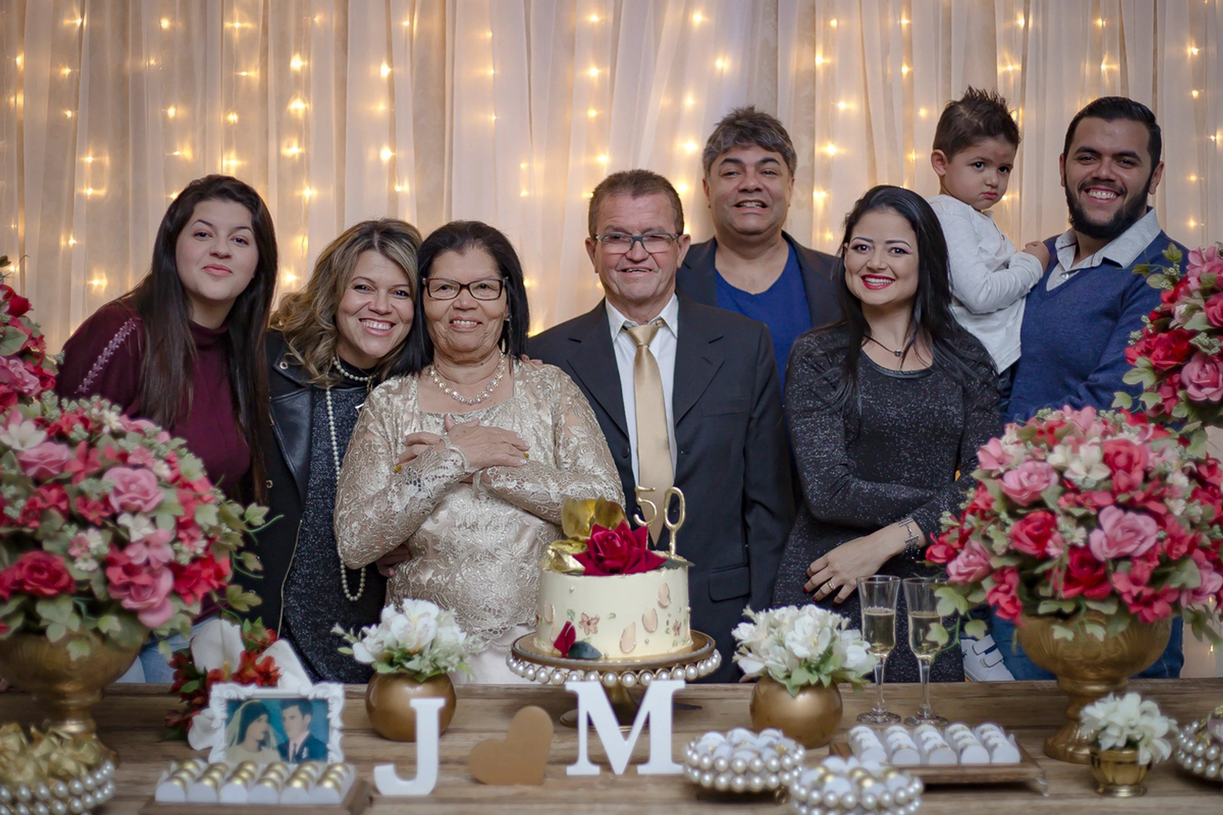Bodas de Ouro  - J & M. Fotógrafa de Eventos em São Paulo e Sorocaba Kika Damasceno