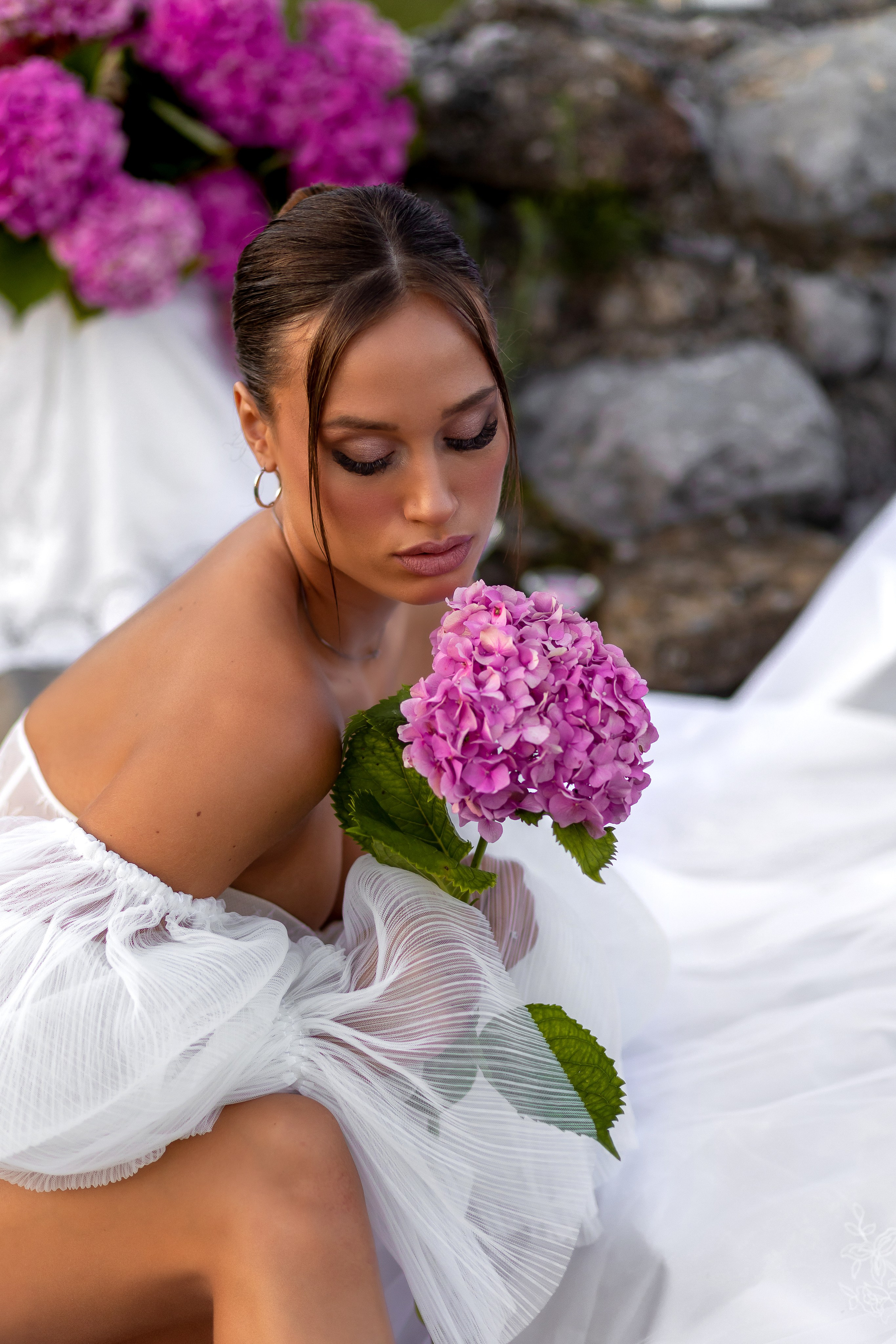 Magical sunset photoshoot