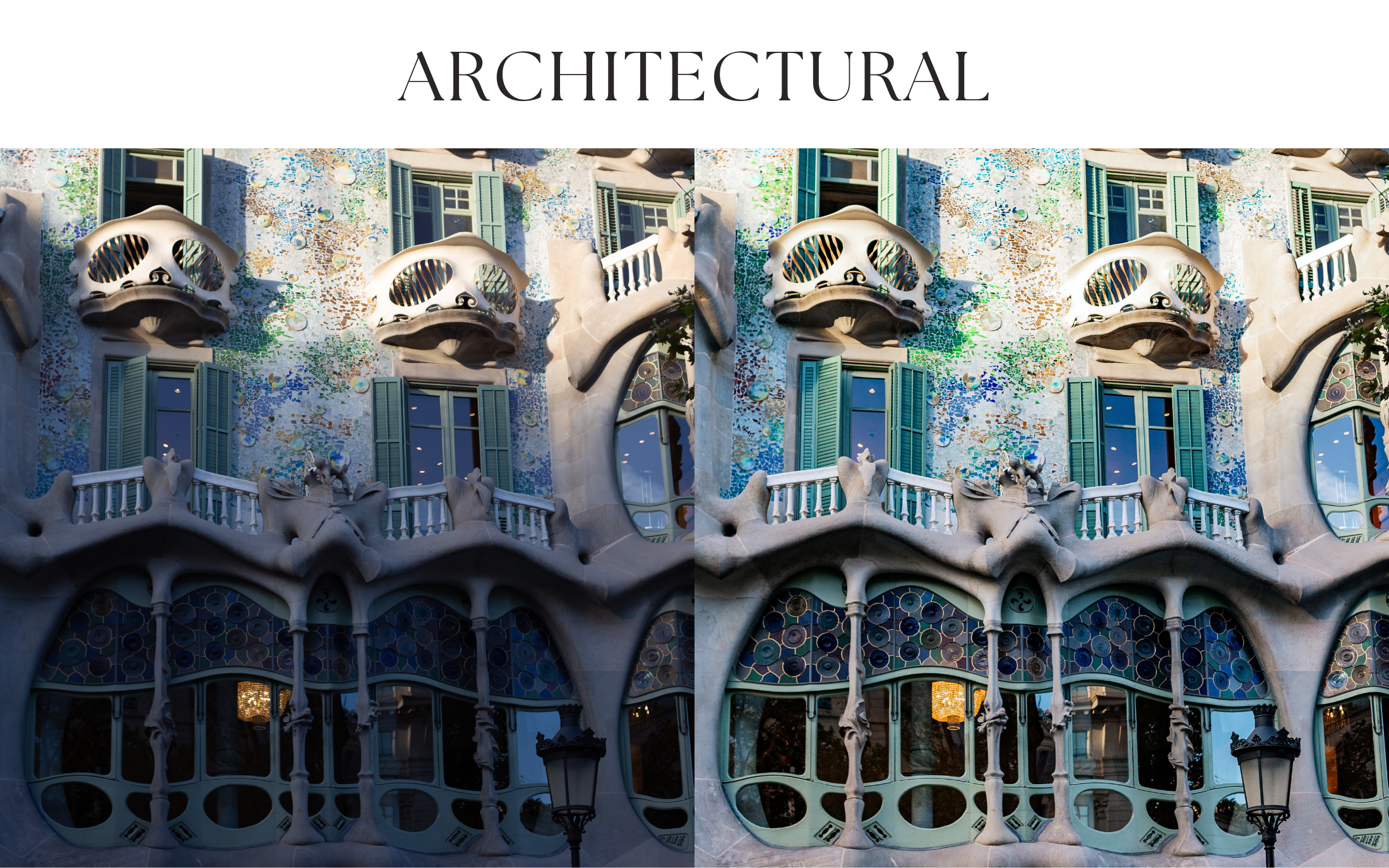 Preset Constructor. Presets for any camera, any light, any genre