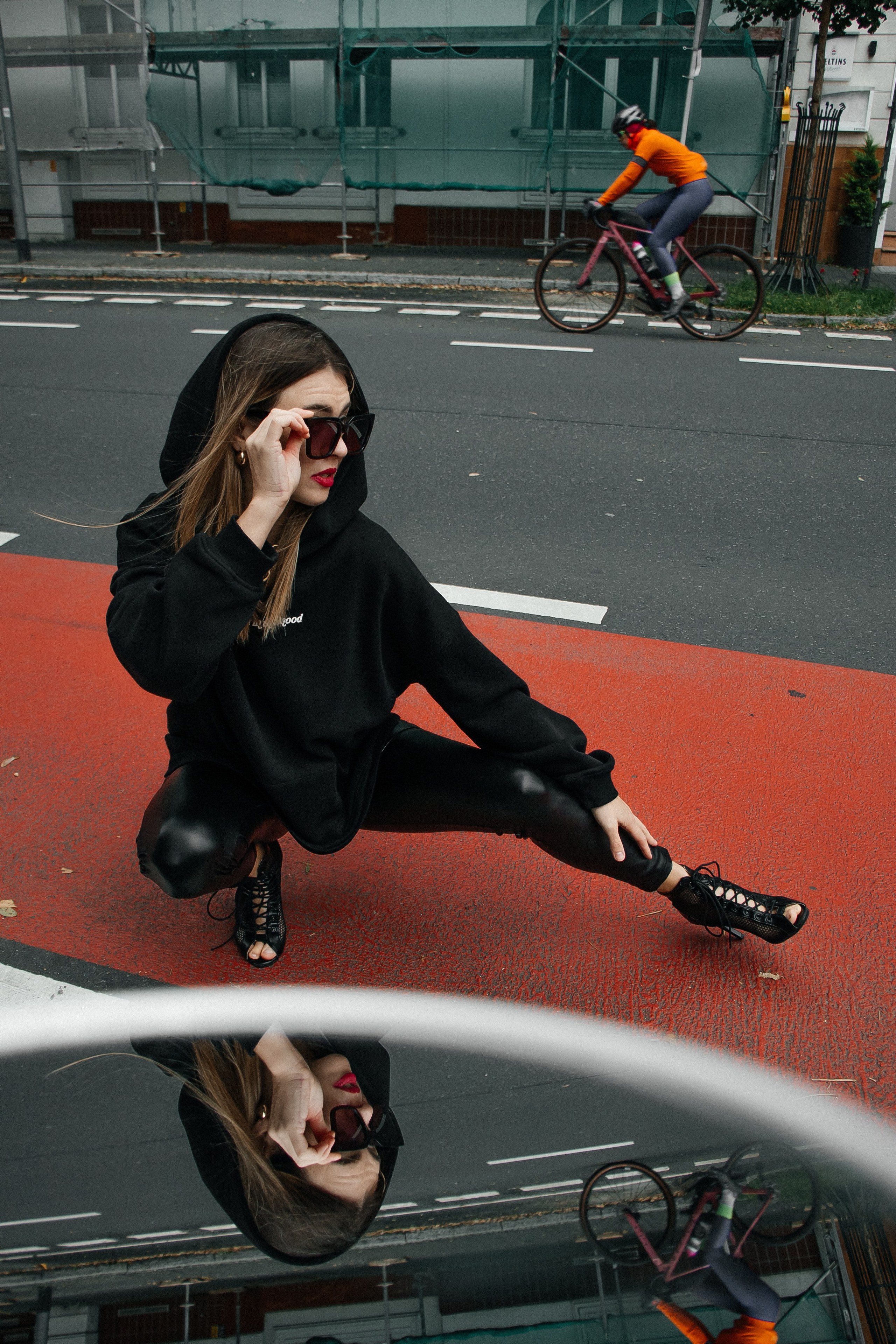 Red girl. PHOTOgrapher Germany MARBURG