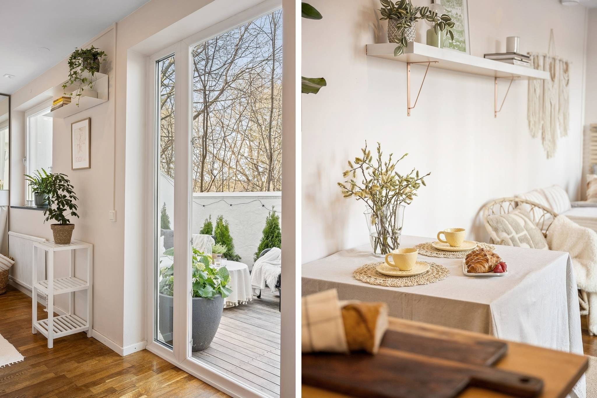 Studio i Bromma med uteplats. InHome Design Stockholm – Interiördesign och homestyling i Stockholm