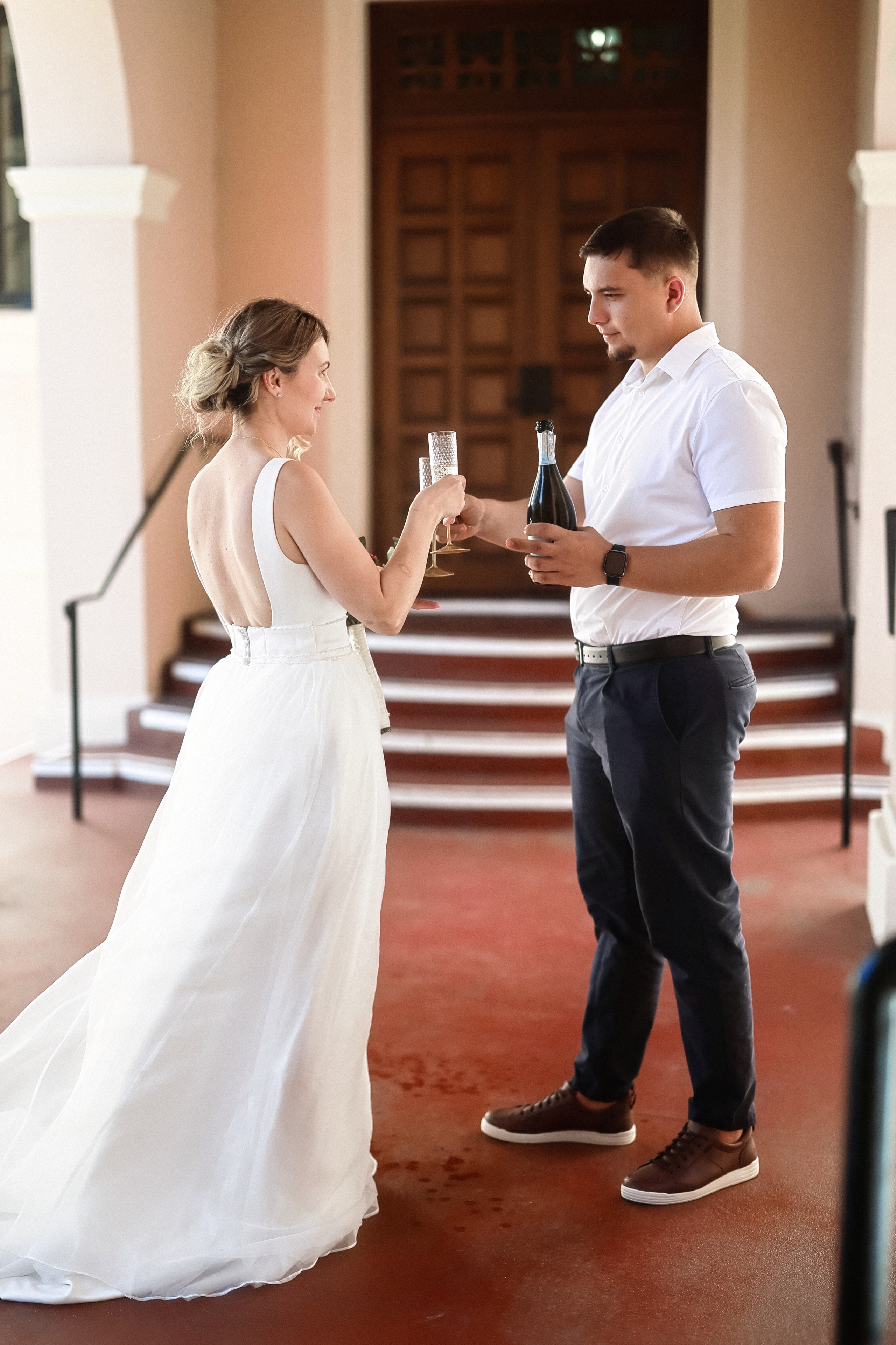 Courthouse Wedding in Sarasota, Florida. Wedding and family photographer Olga Belianskaia