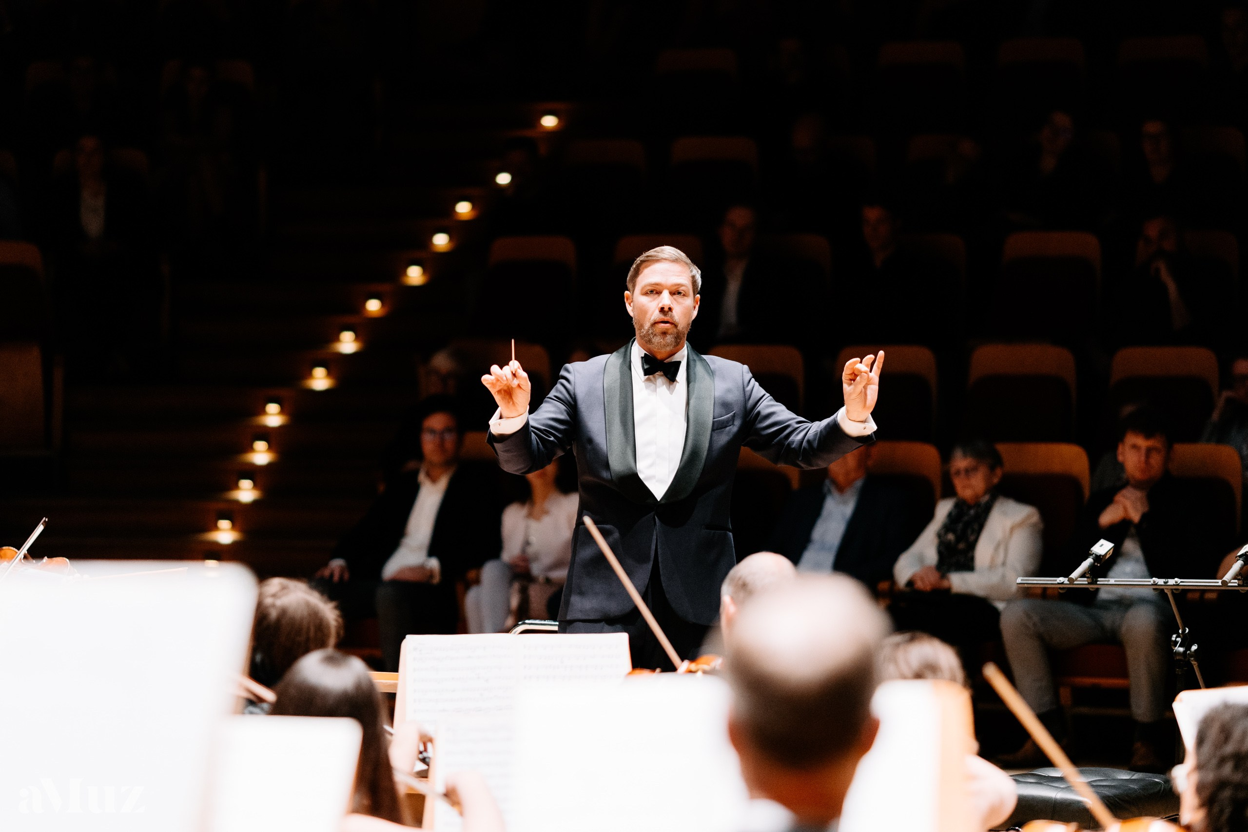 Koncert dyplomantów aMuz w Polskiej Filharmonii Bałtyckiej. Fotograf Ślubny Warszawa - Sesje Biznesowe Rodzinne Eventy