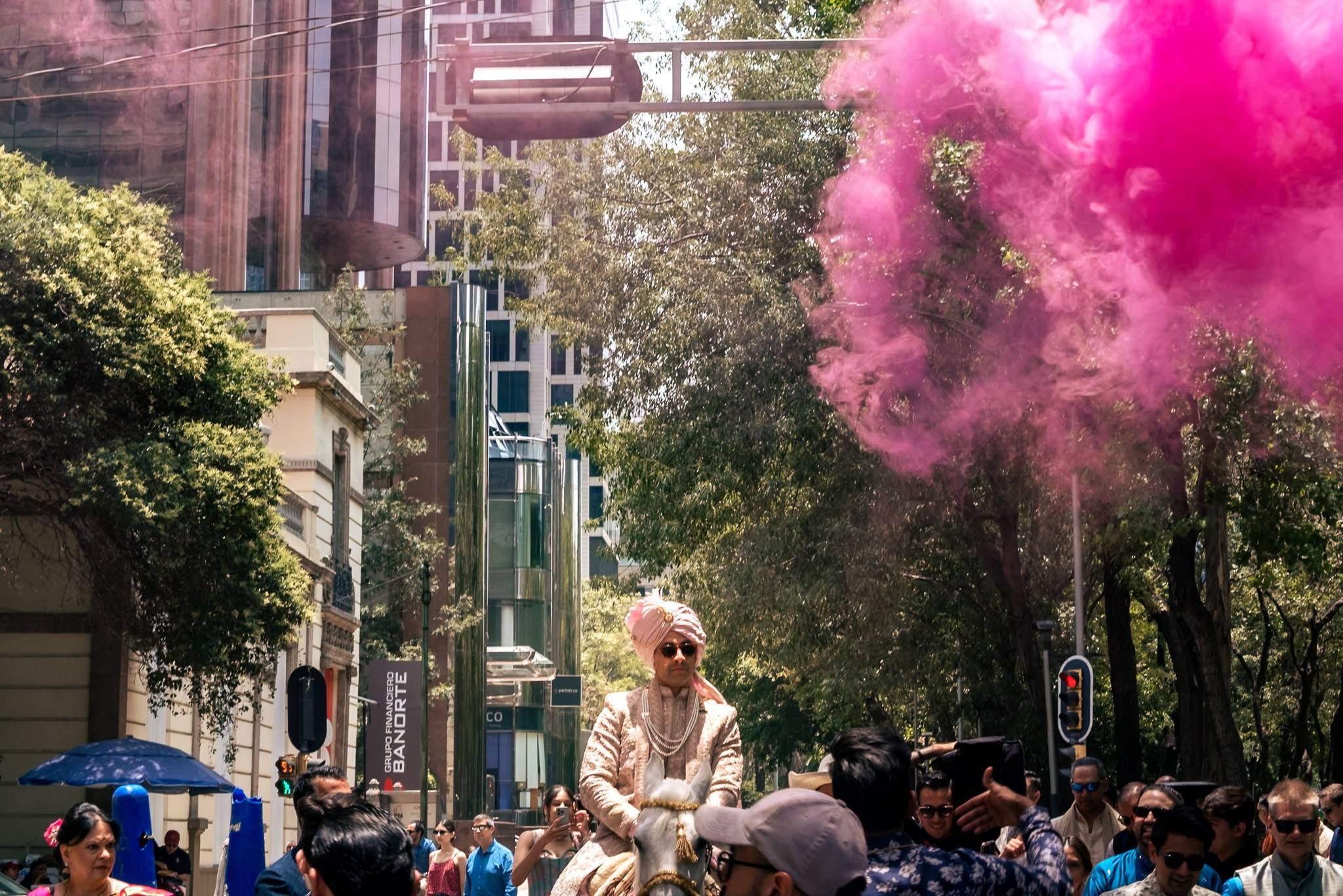 Aagya & Kishore. Wedding and family photographer in Mexico City