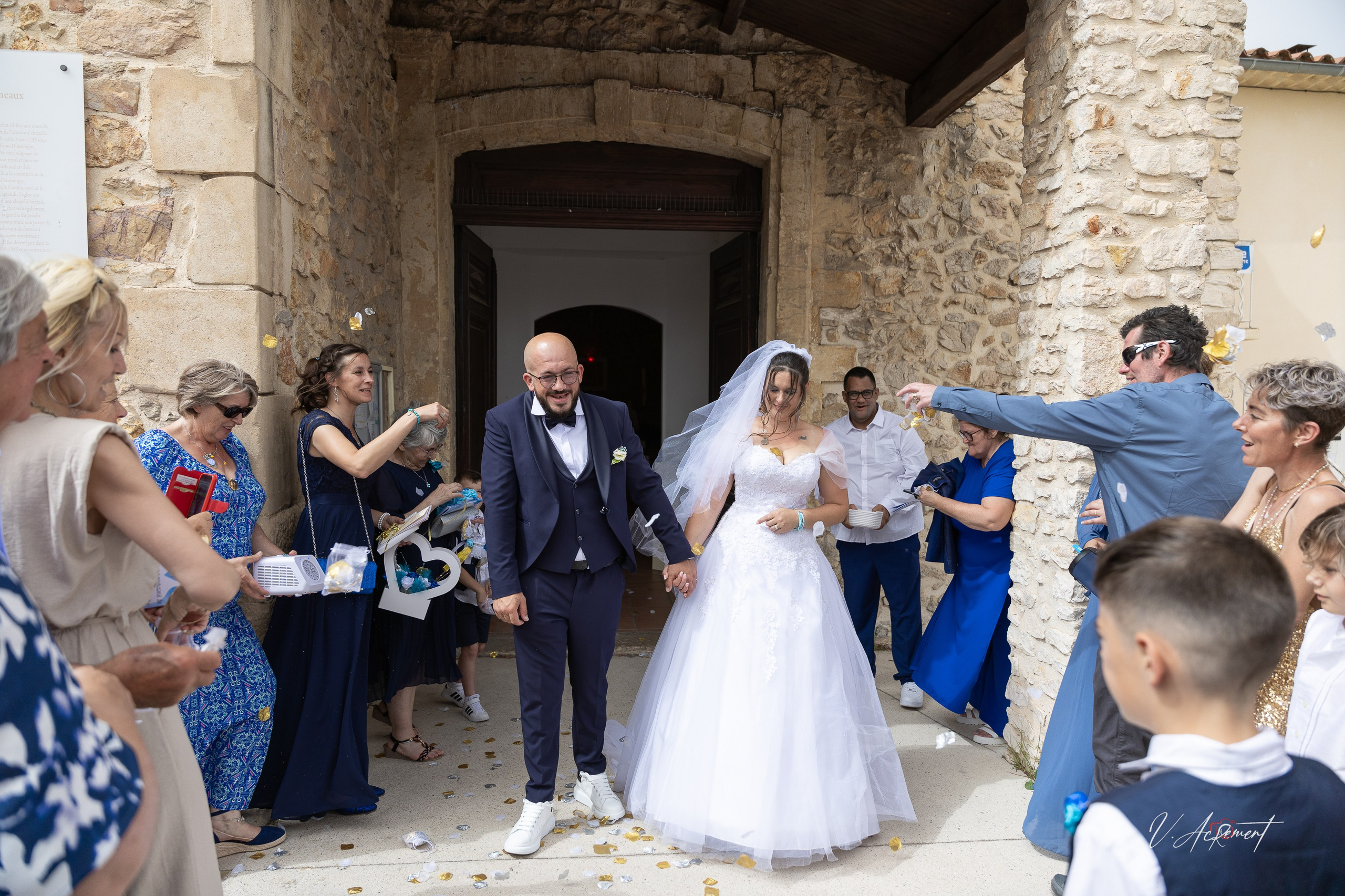 Emmanuelle & Davy. Wedding-Family photographer, South of France–Paris, Valentina Acrement