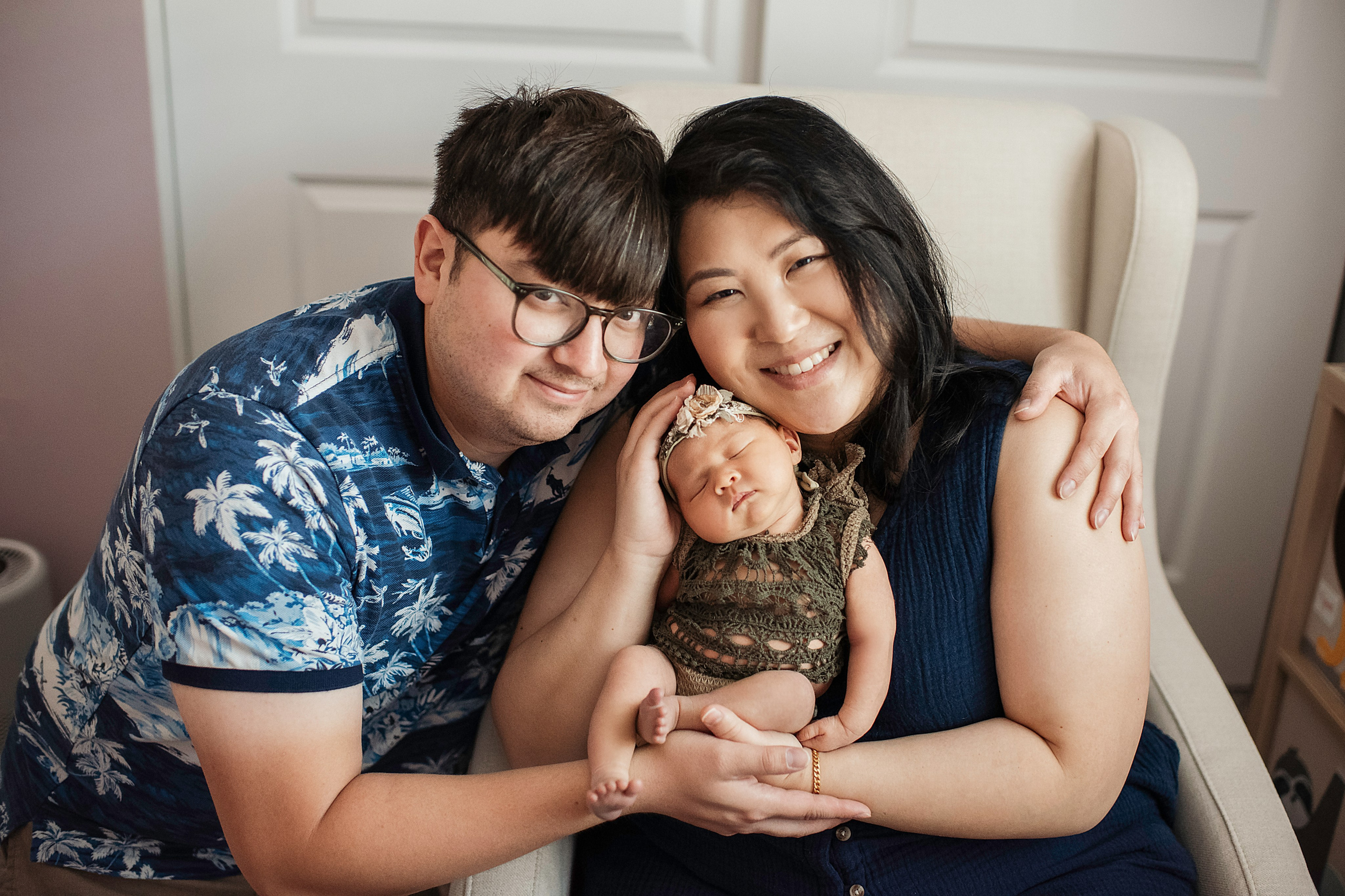 Little Artemis, 10 days. Newborn, pregnancy, family photographer in New Jersey