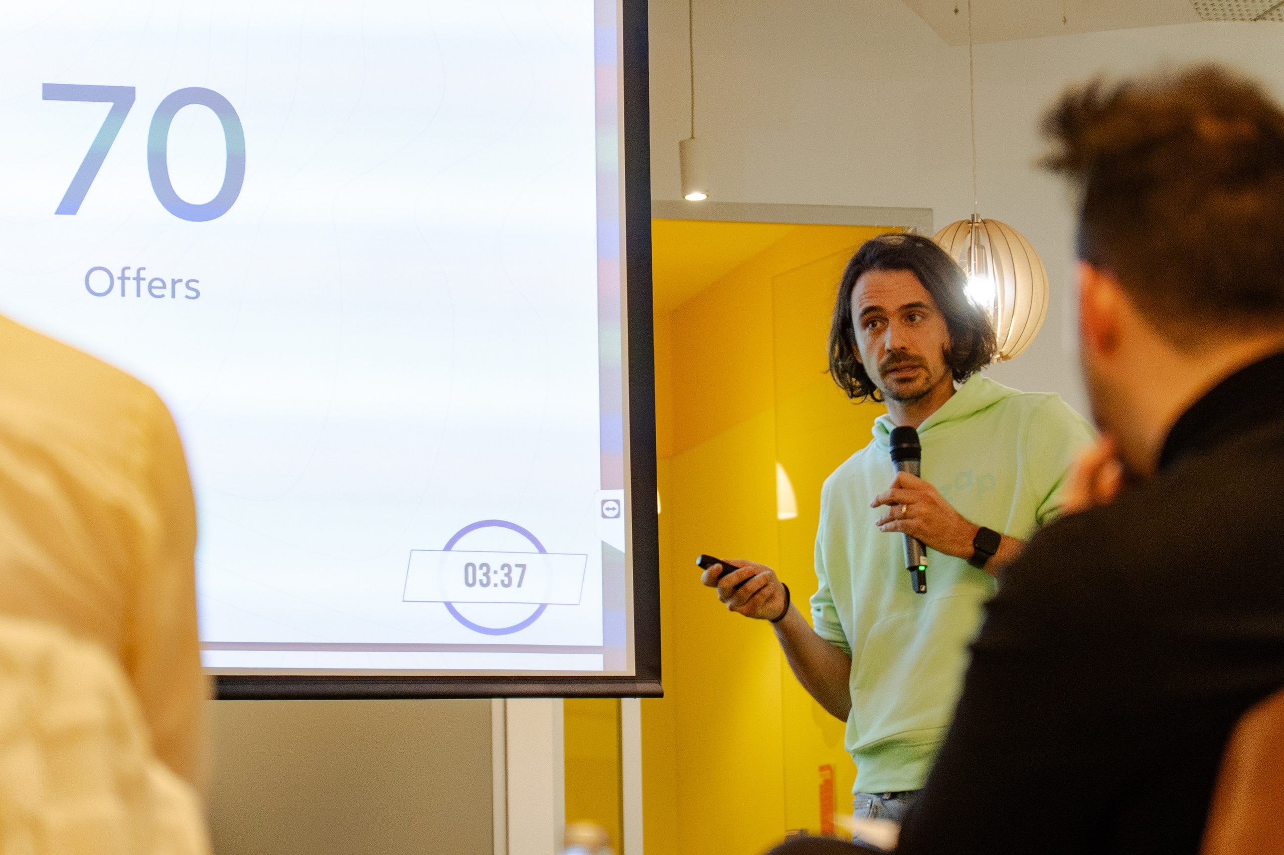 Idea Space: Pitch Day. Lisbon Event Photographer