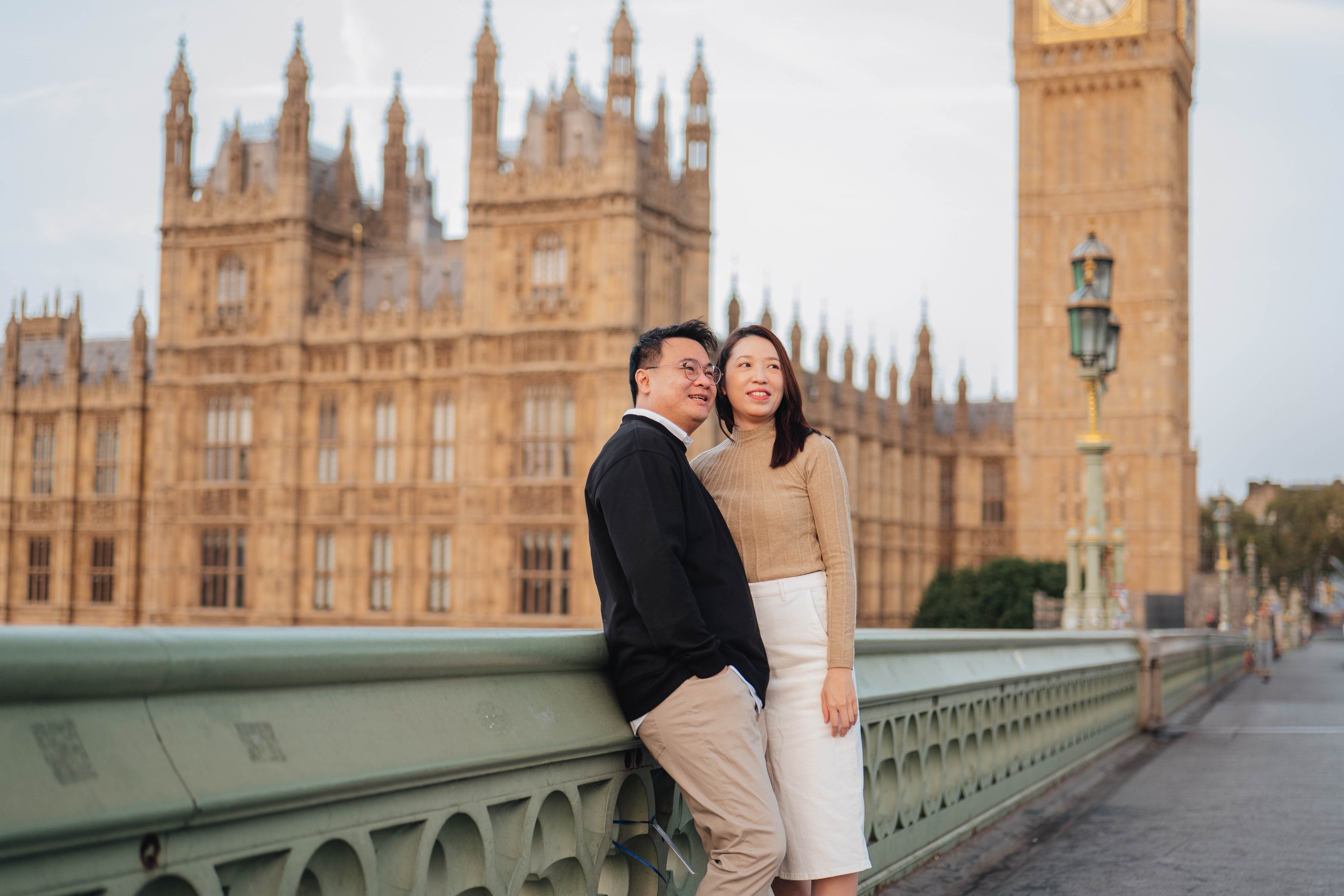 Early morning in central London. Wedding and family photographer in London
