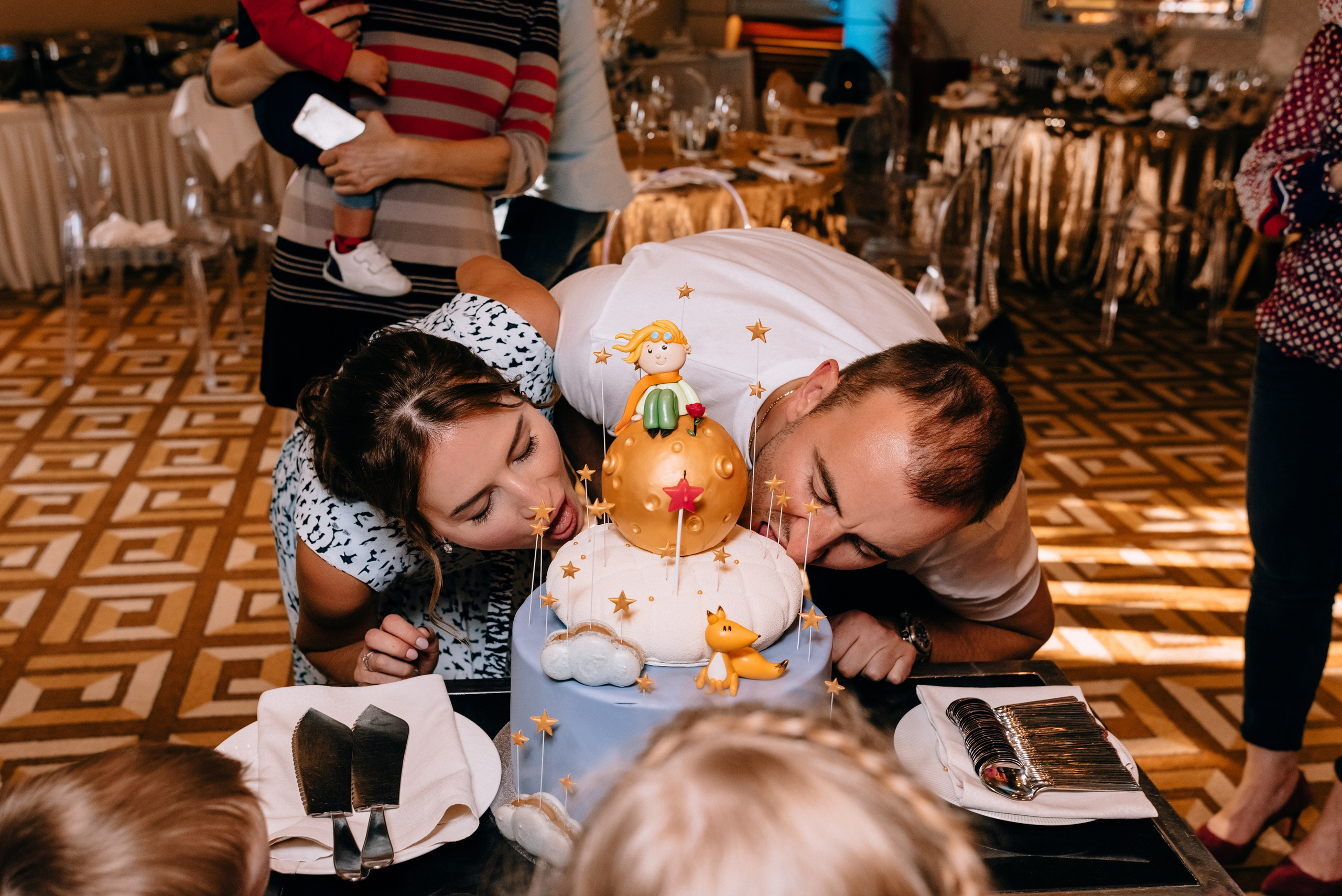 Birthday party. Destination Wedding photographer Italy, France, Germany, Spain, Poland Oleg Zaicev