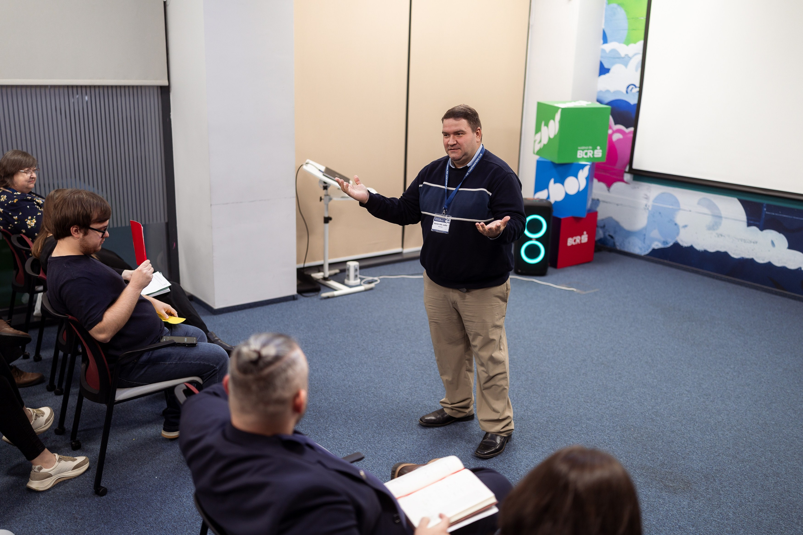 Toastmasters. Marius Ciocan