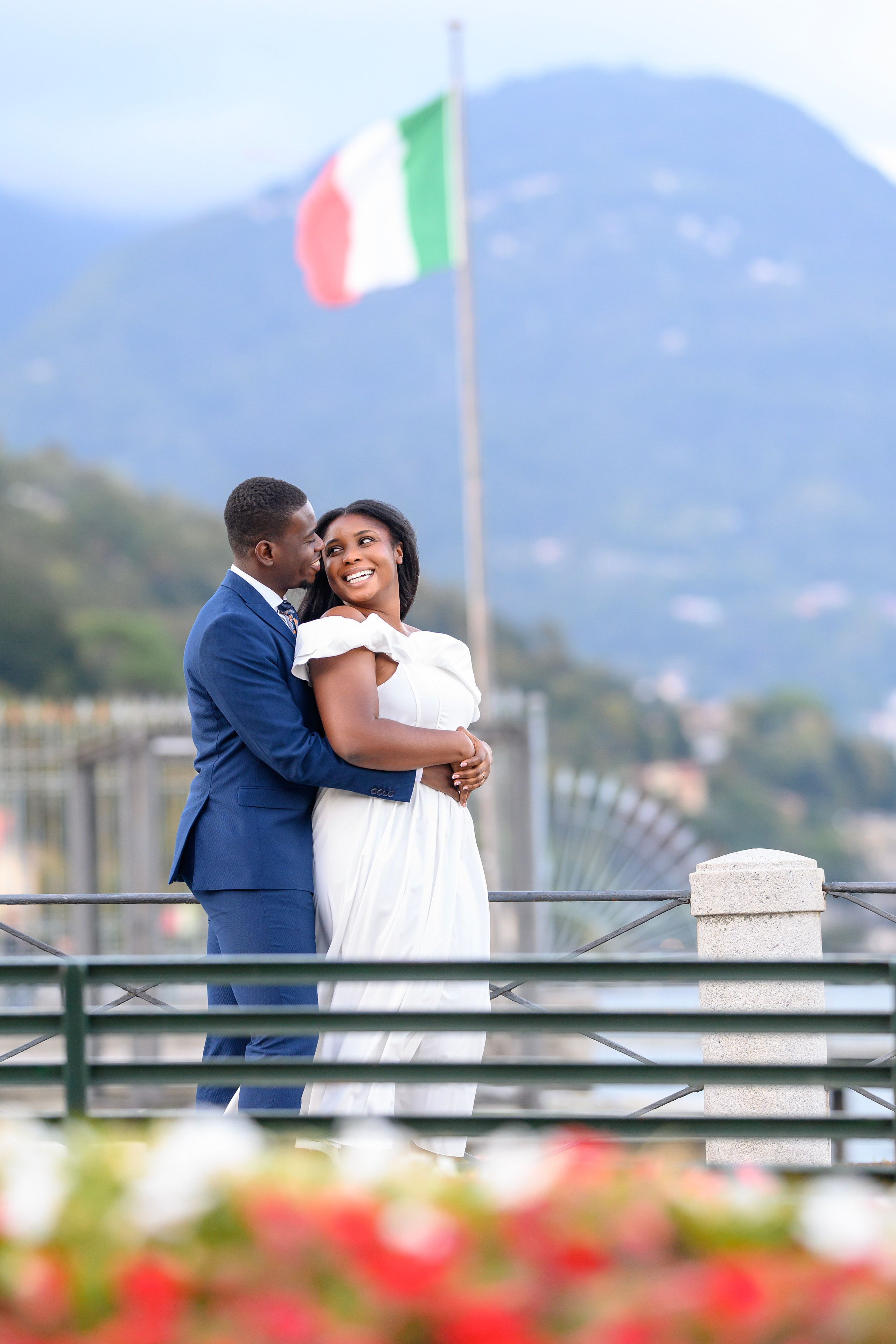 Issac & Michelle. Fotografo matrimonio Lago di Como Ferrari Media Production
