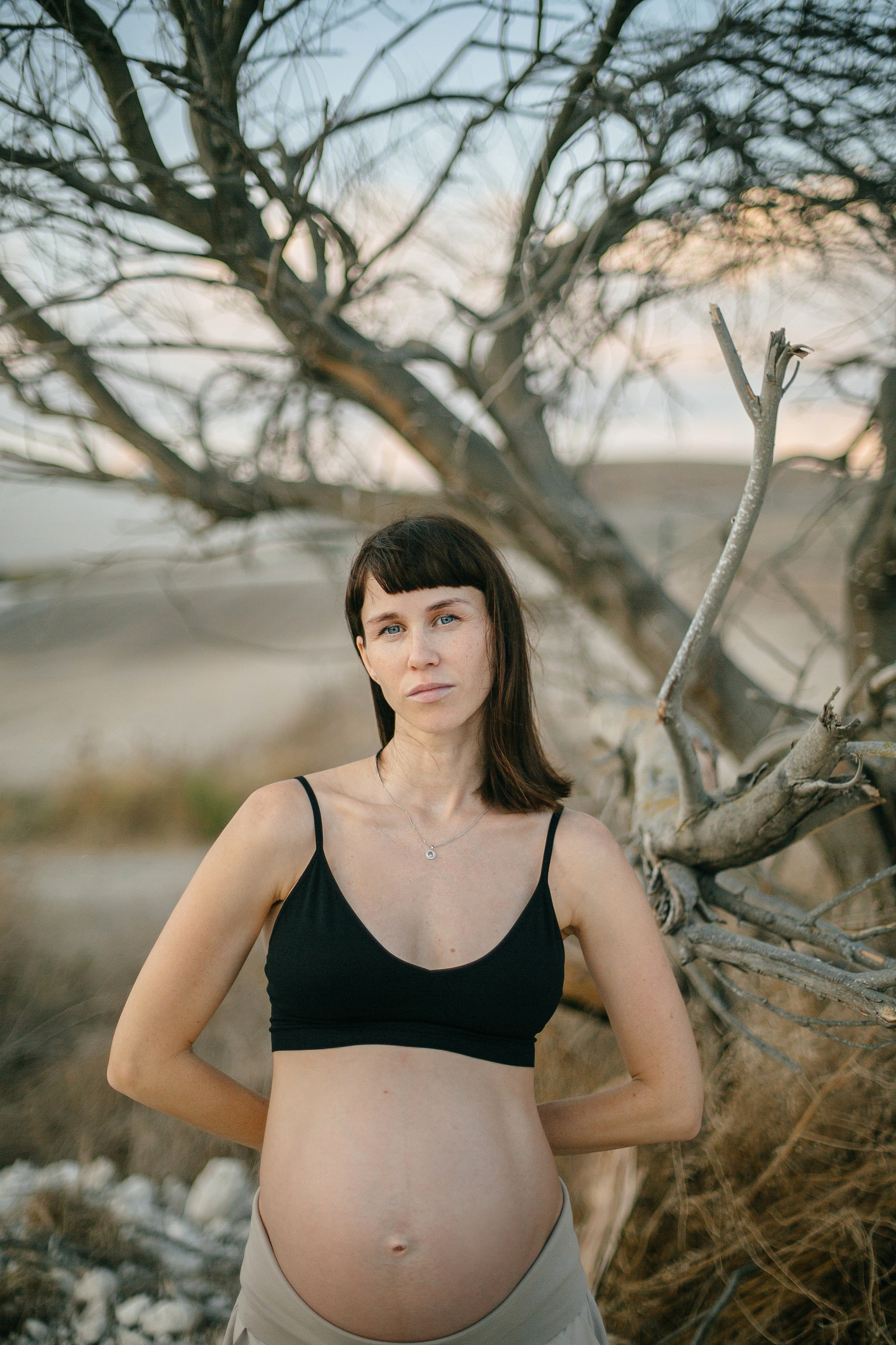 Kiryat Tivon field. Family photographer in Israel