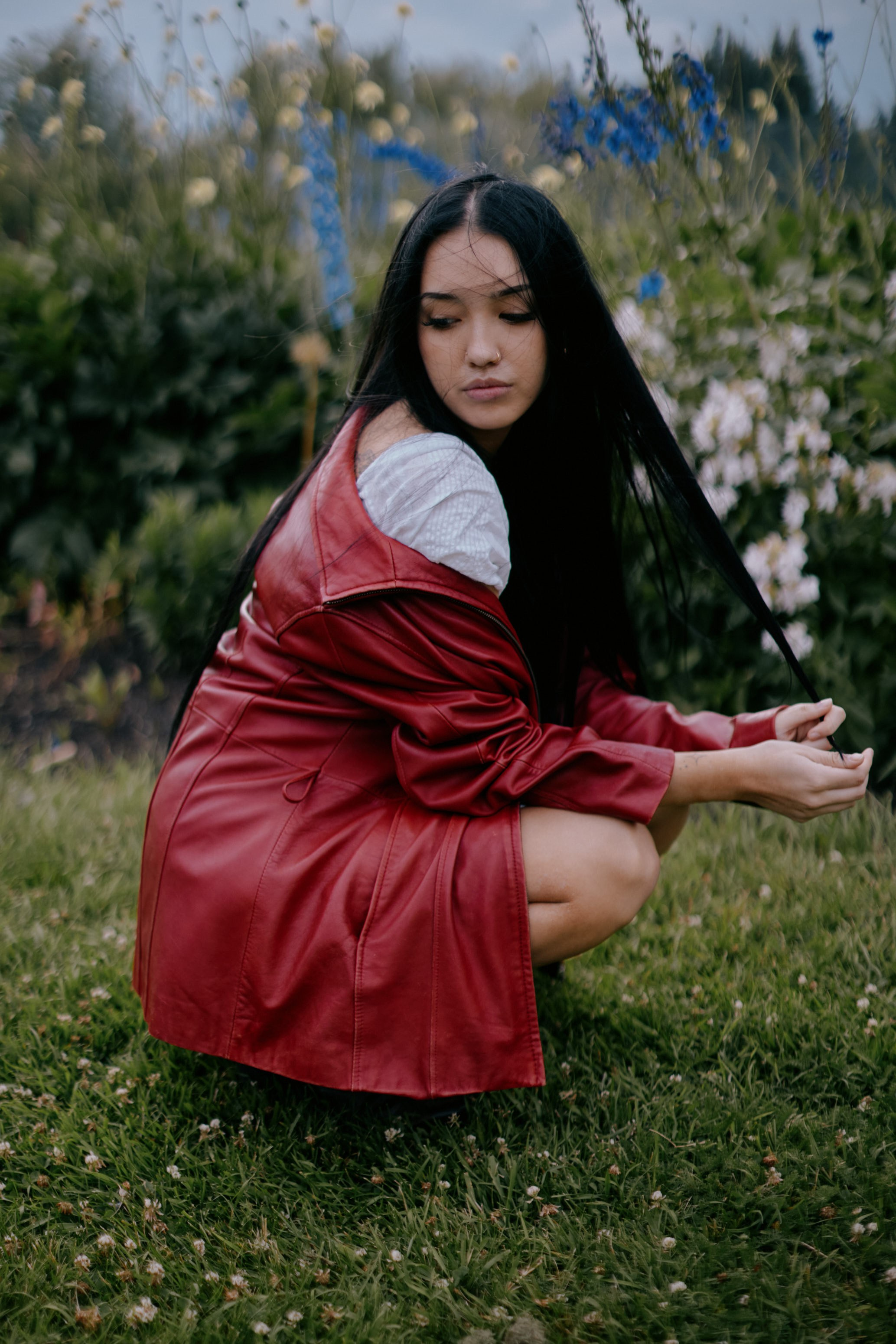 Portrait Photoshoot in Riley Park Calgary | Casual White Dress & Cowboy Boots. Location131 | Vancouver Photographer for Fashion, Portraits, Events and More Across Canada| YVR — Vlad Li