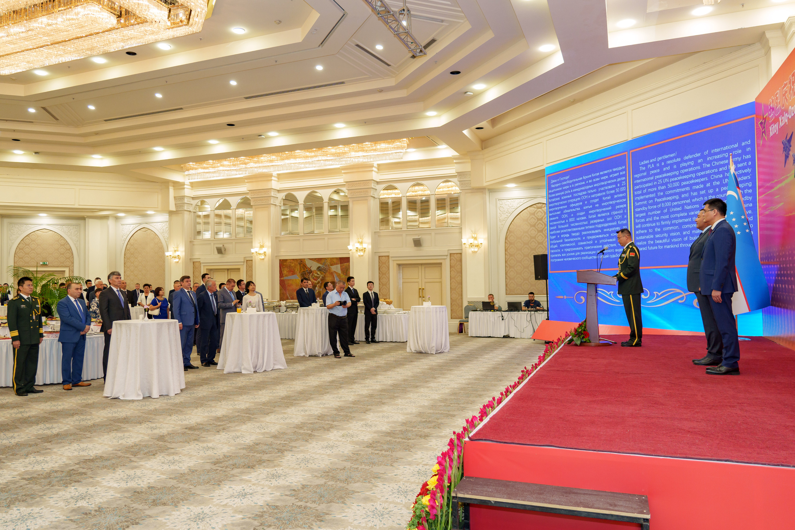 Приём в честь 96-й годовщины образования Народно-освободительно армии. Георгий Намазов | Фотограф в Ташкенте