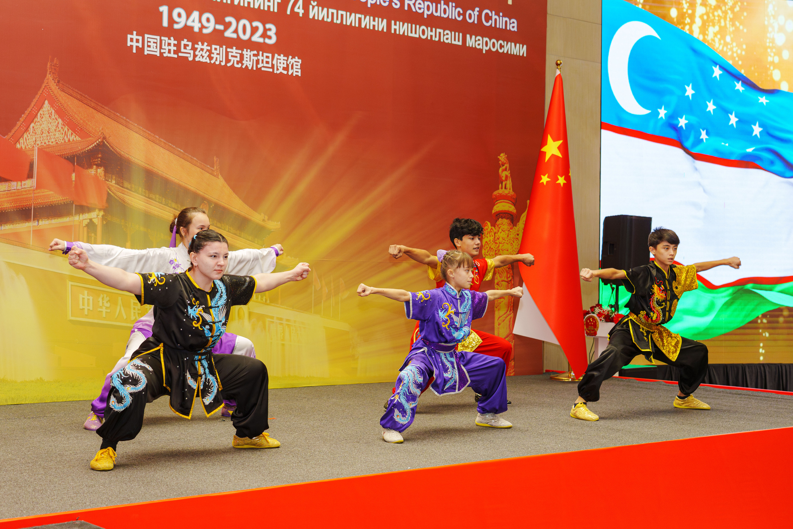 74-я годовщина образования КНР и вступление в должность посла КНР в РУ. Георгий Намазов | Фотограф в Ташкенте