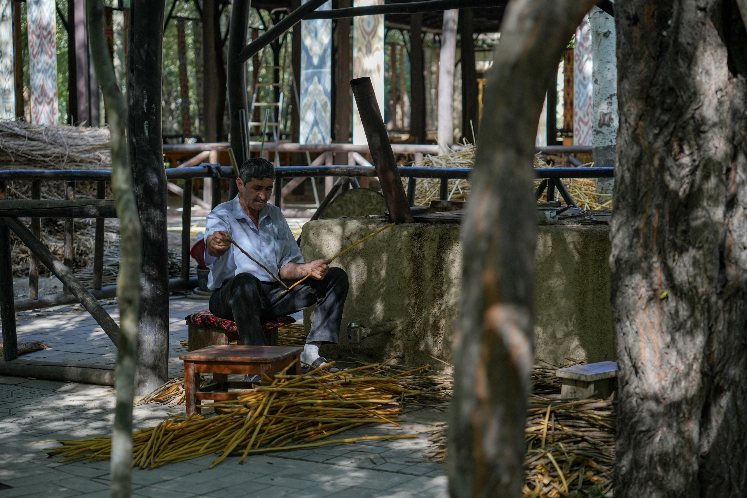 Бумажная фабрика в Самарканде, Узбекистан. Георгий Намазов | Фотограф в Ташкенте