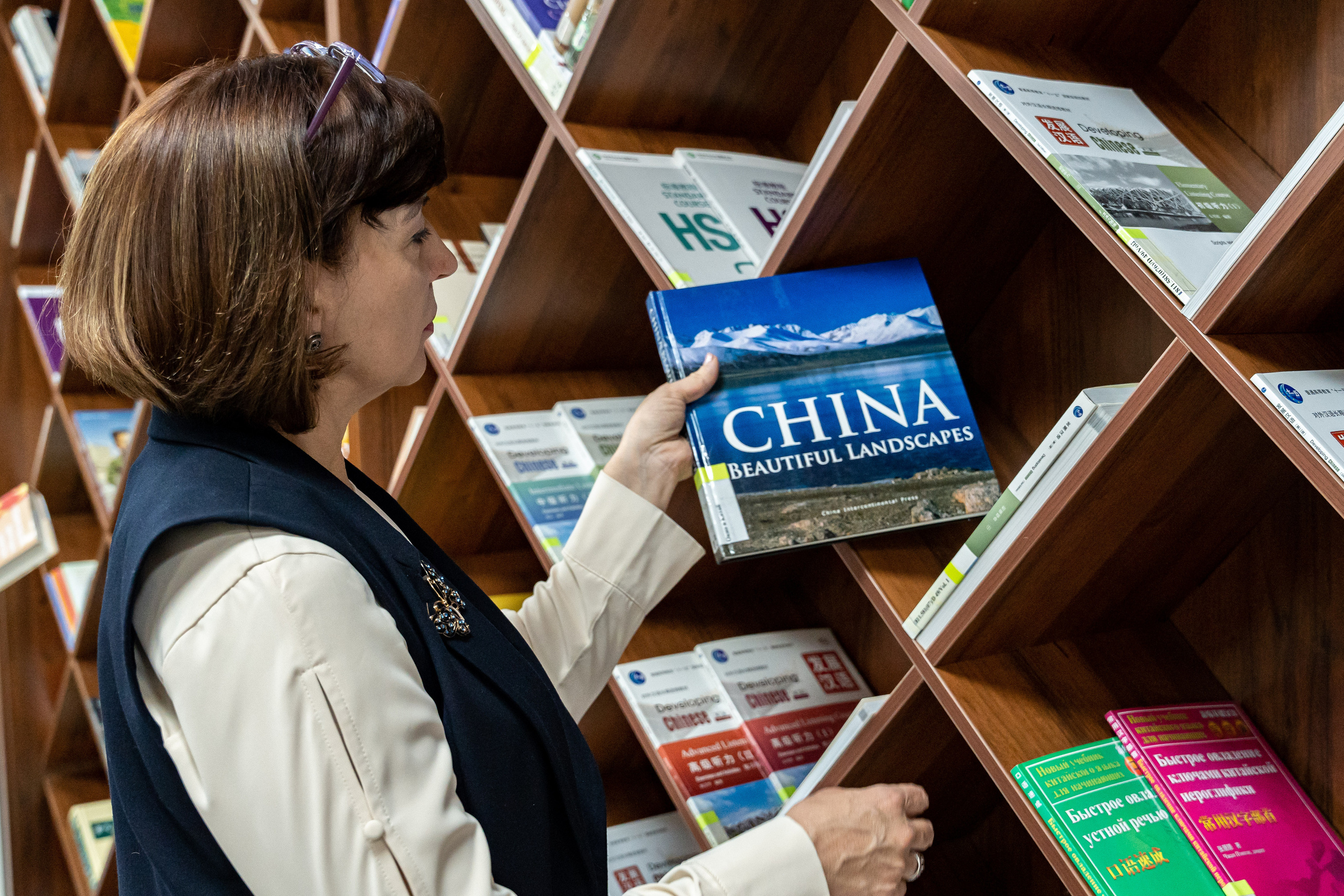 Церемонии открытия читального зала «Окно в Китай». Георгий Намазов | Фотограф в Ташкенте