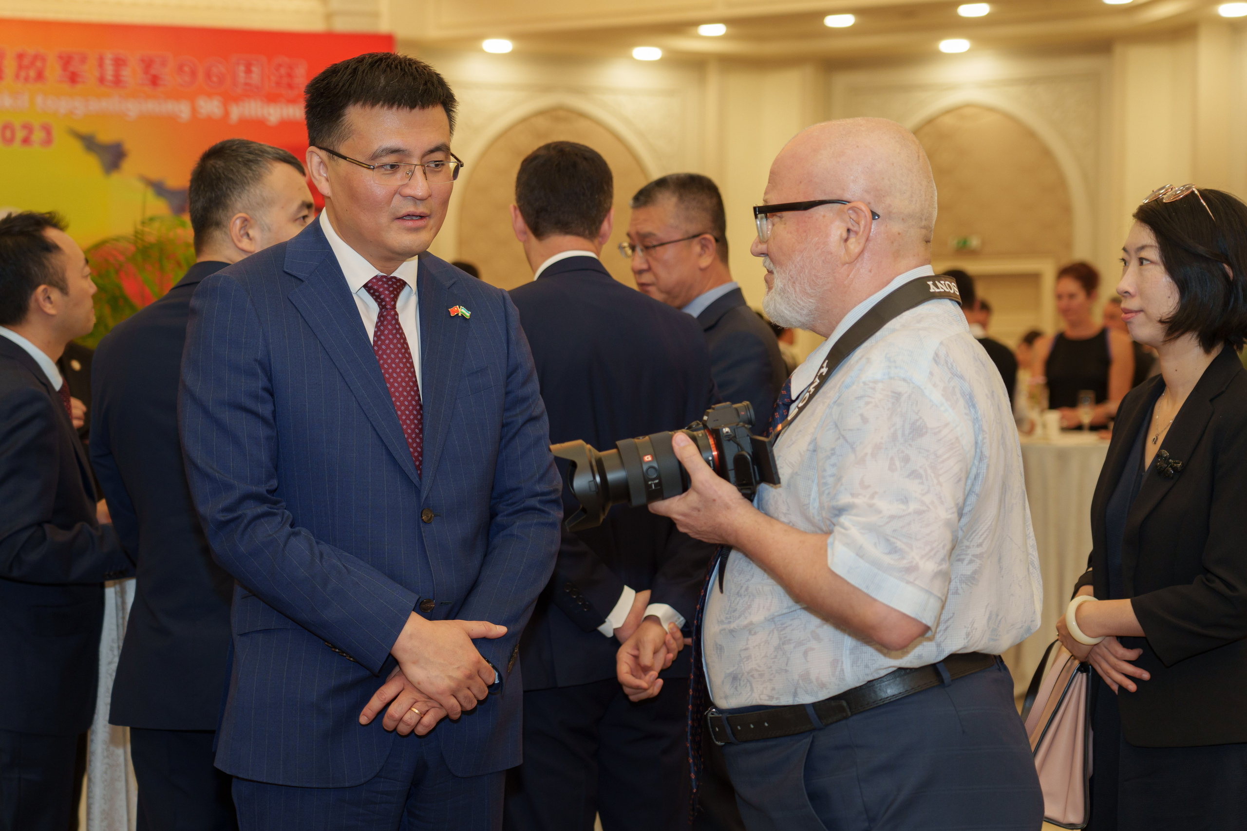 Приём в честь 96-й годовщины образования Народно-освободительно армии. Георгий Намазов | Фотограф в Ташкенте