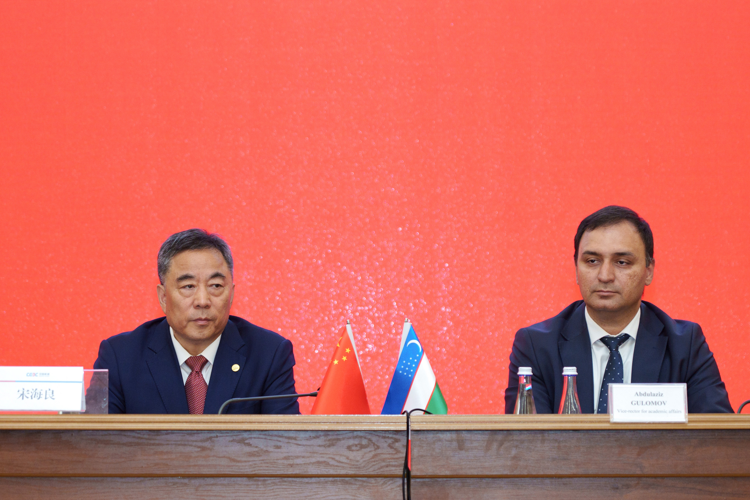 Подписание соглашений между Energy China и ТГТУ. Георгий Намазов | Фотограф в Ташкенте