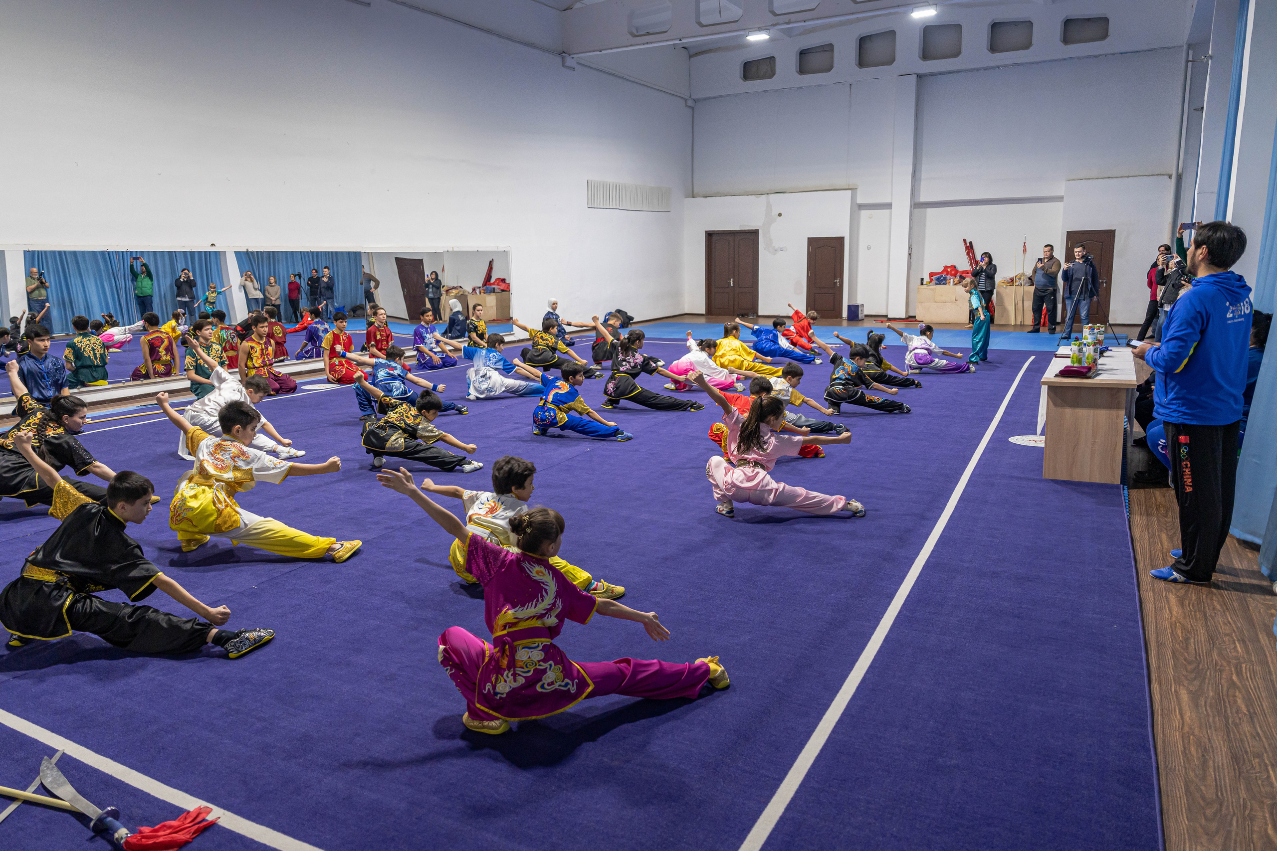 Передача инвентаря Национальной сборной Федерации Ушу посольством КНР. Георгий Намазов | Фотограф в Ташкенте