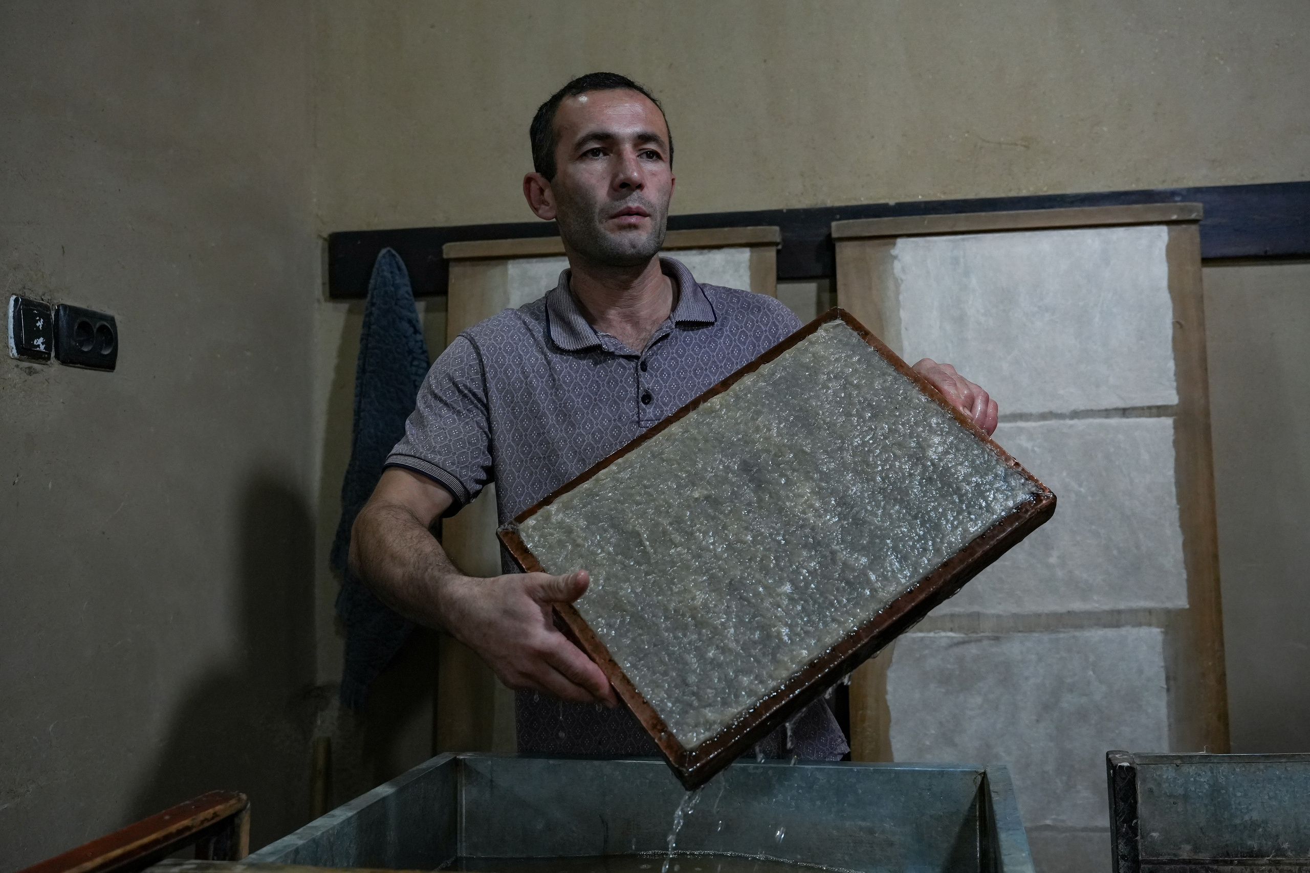 Бумажная фабрика в Самарканде, Узбекистан. Георгий Намазов | Фотограф в Ташкенте