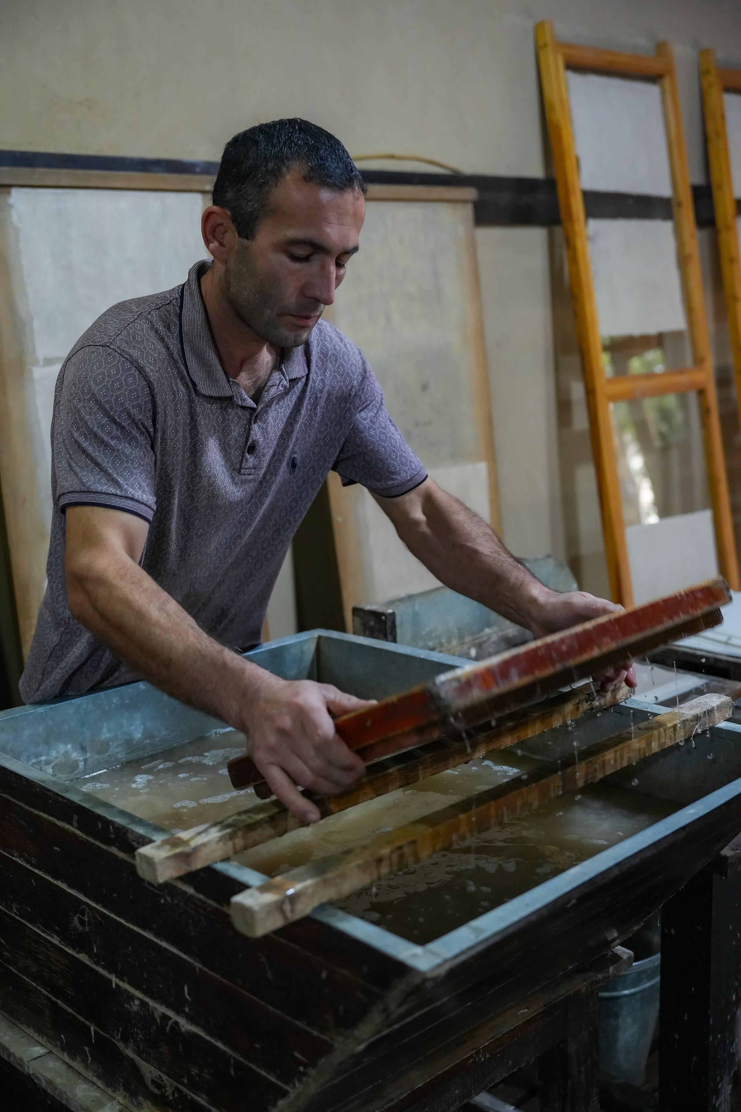 Бумажная фабрика в Самарканде, Узбекистан. Георгий Намазов | Фотограф в Ташкенте