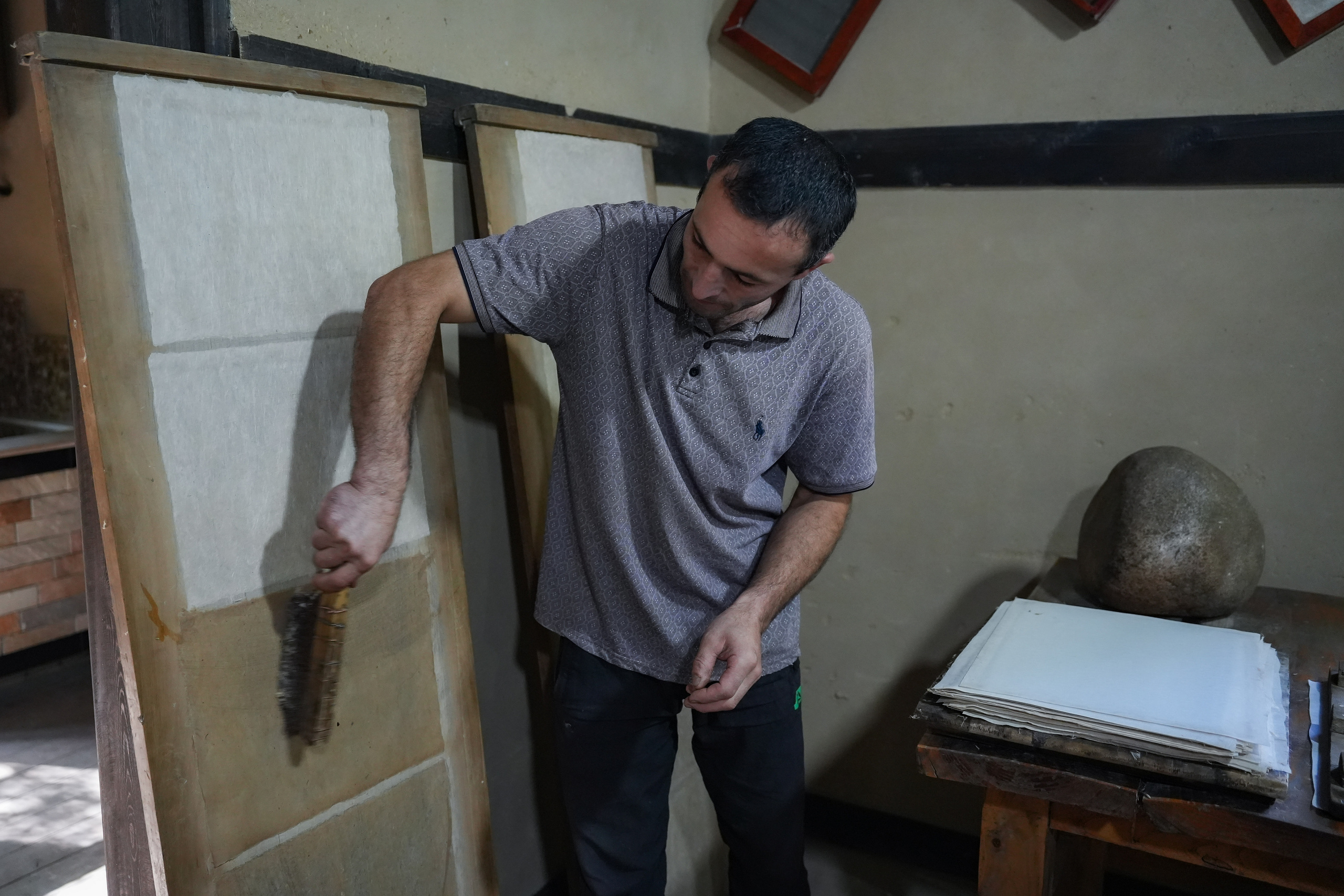 Бумажная фабрика в Самарканде, Узбекистан. Георгий Намазов | Фотограф в Ташкенте