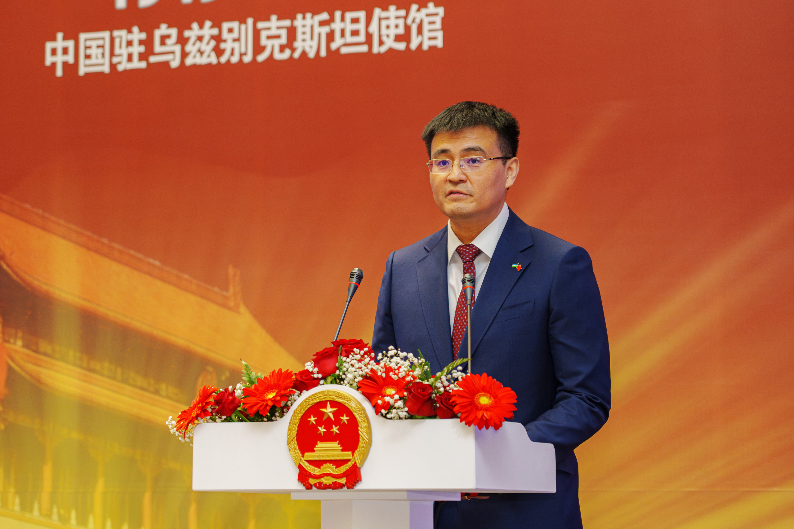 74-я годовщина образования КНР и вступление в должность посла КНР в РУ. Георгий Намазов | Фотограф в Ташкенте