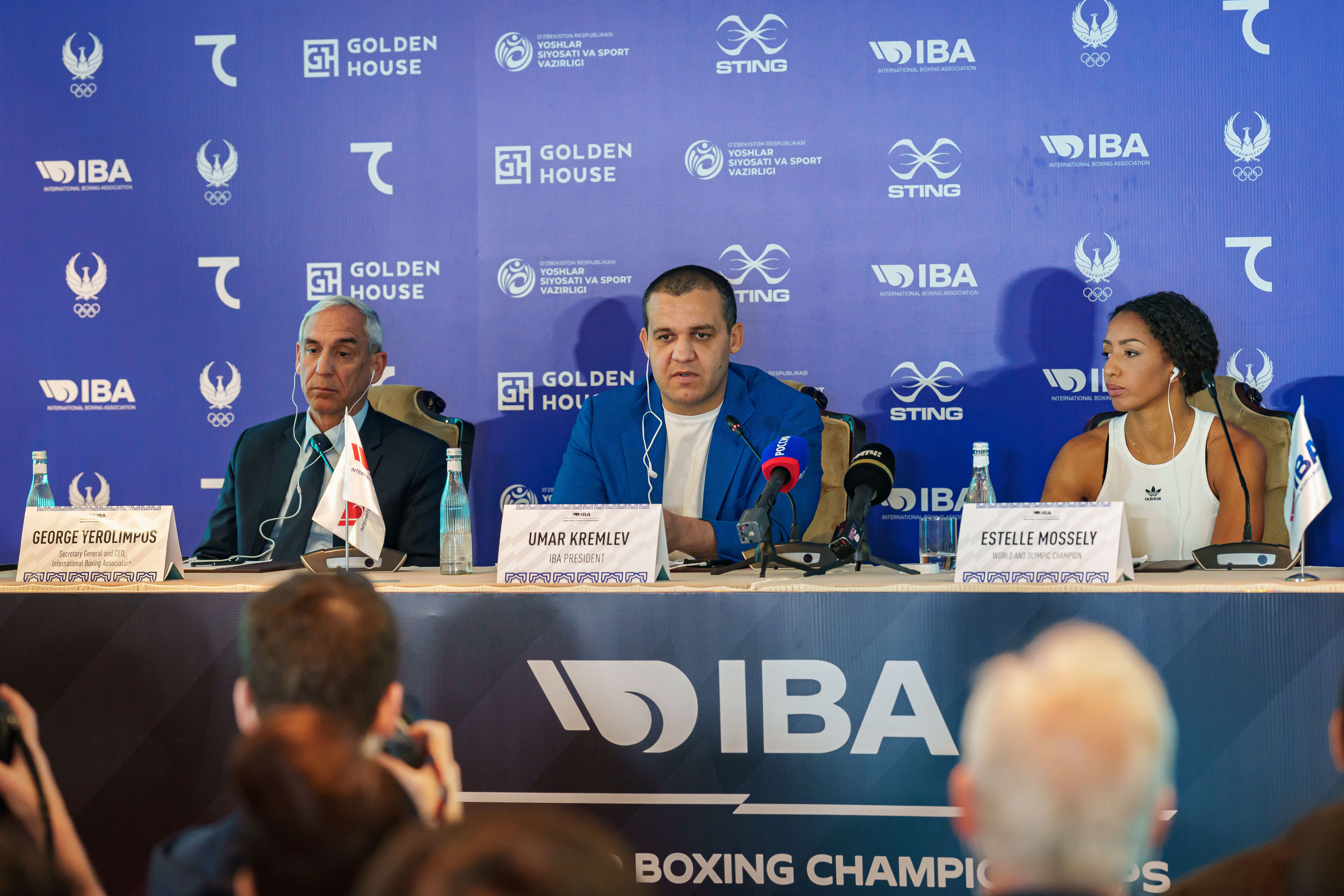 Пресс-конференция руководства IBA мужского ЧМ по боксу Ташкент 2023. Георгий Намазов | Фотограф в Ташкенте