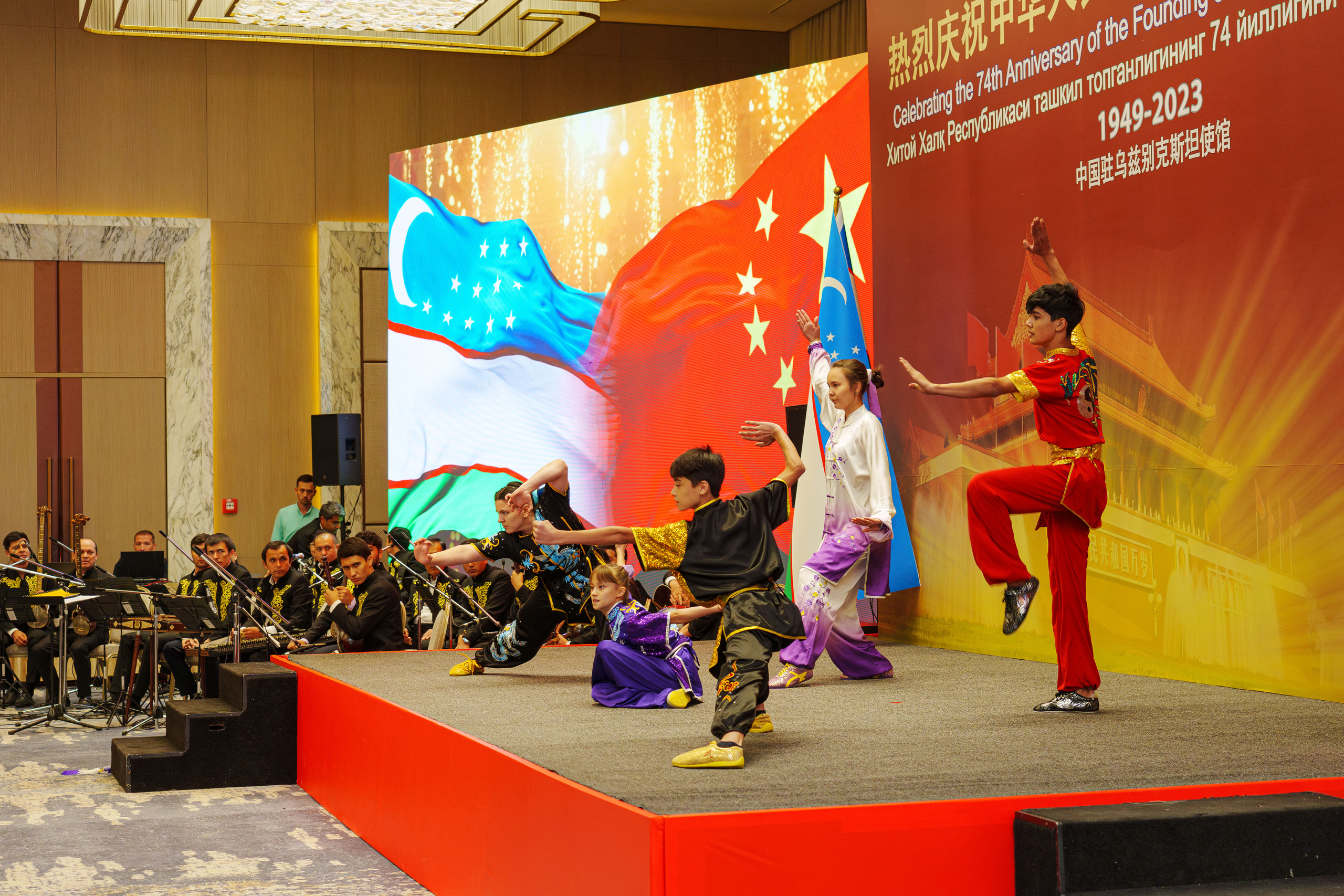 74-я годовщина образования КНР и вступление в должность посла КНР в РУ. Георгий Намазов | Фотограф в Ташкенте