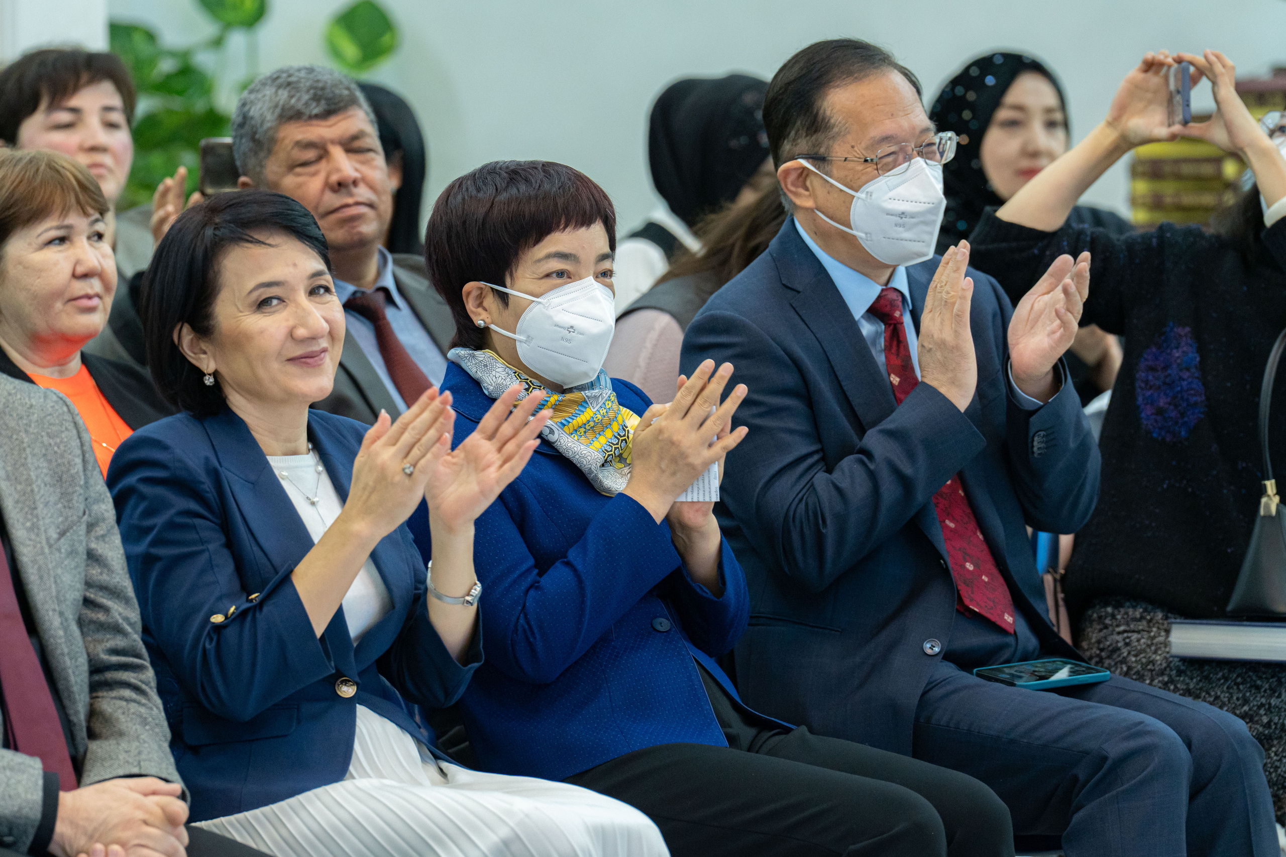 Церемонии открытия читального зала «Окно в Китай». Георгий Намазов | Фотограф в Ташкенте