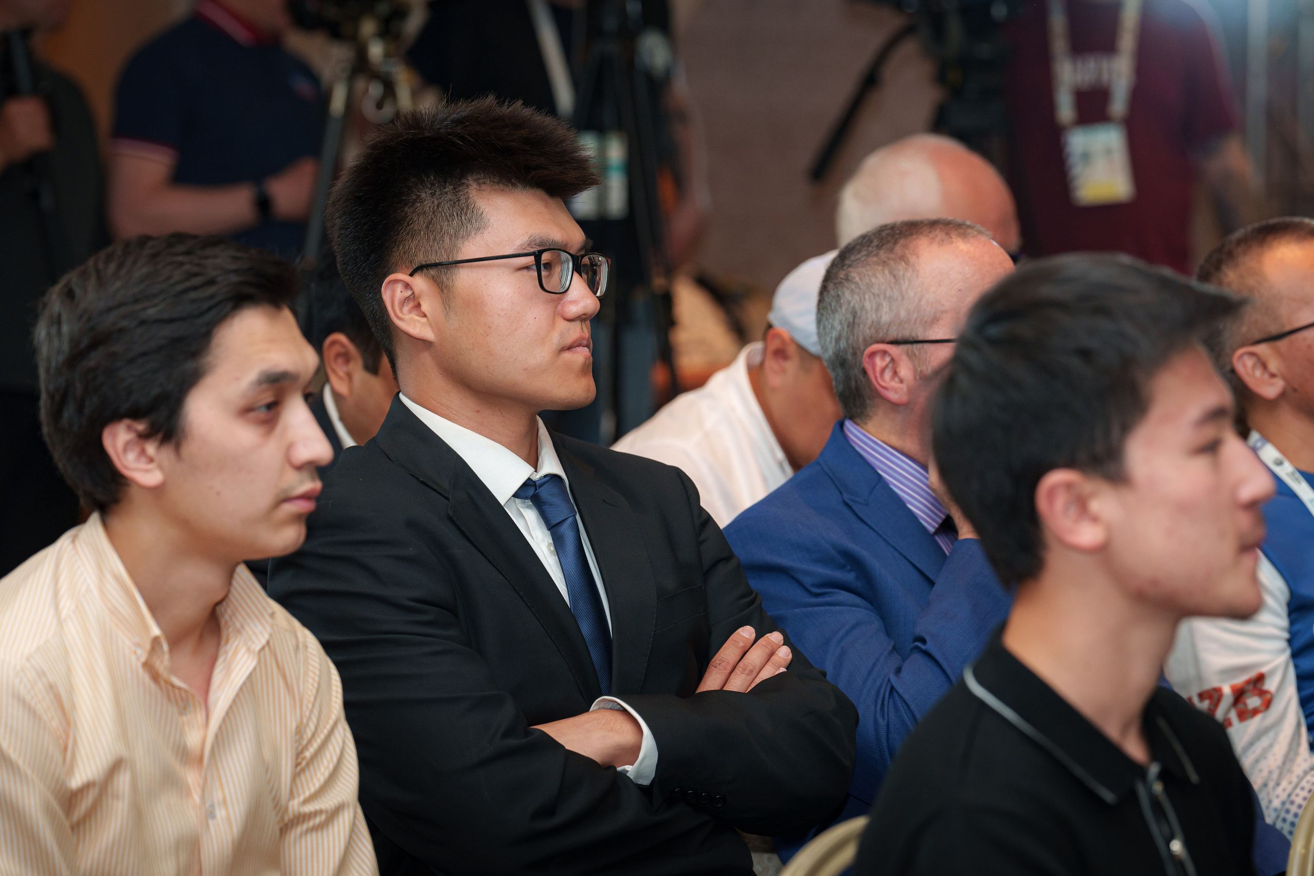 Пресс-конференция руководства IBA мужского ЧМ по боксу Ташкент 2023. Георгий Намазов | Фотограф в Ташкенте