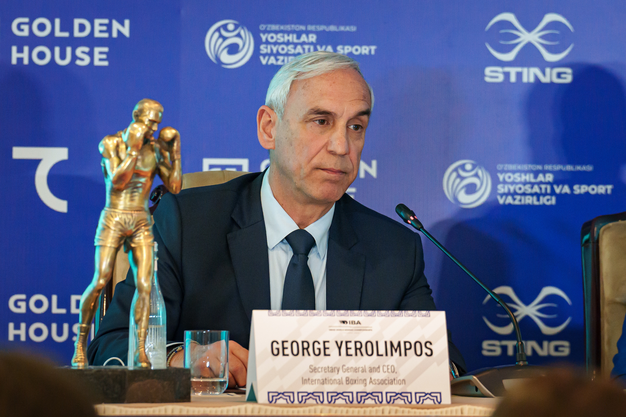 Пресс-конференция руководства IBA мужского ЧМ по боксу Ташкент 2023. Георгий Намазов | Фотограф в Ташкенте