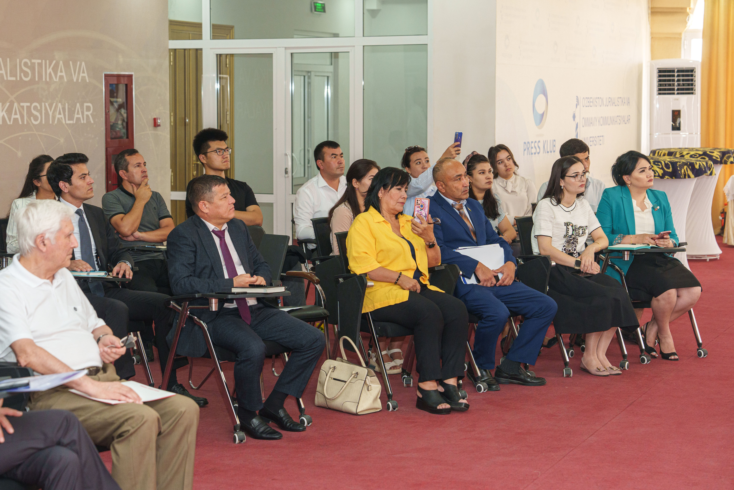 БРИФИНГ, ПОСВЯЩЕННЫЙ 22-ОЙ ГОДОВЩИНЕ ОБРАЗОВАНИЯ ШОС. Георгий Намазов | Фотограф в Ташкенте