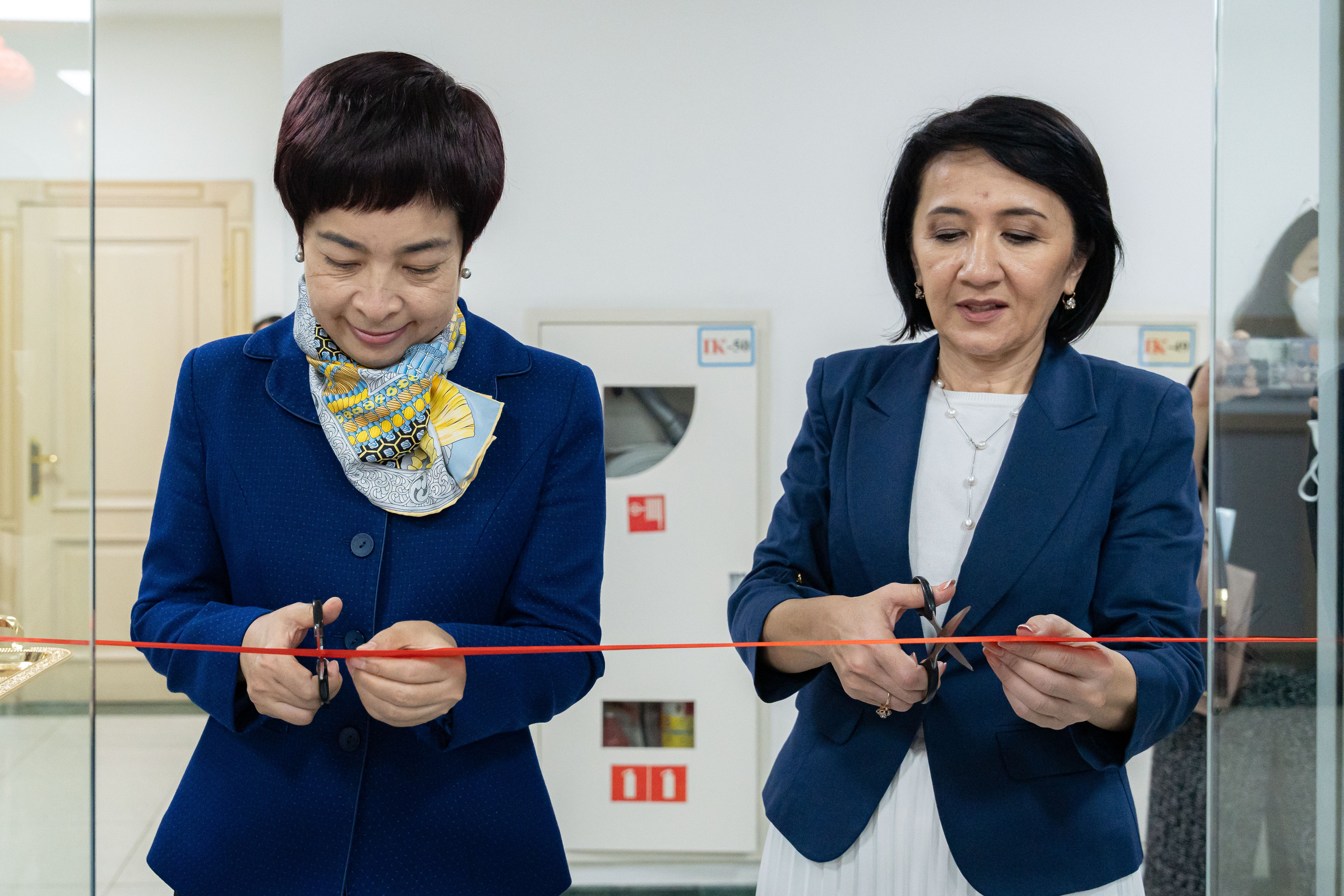 Церемонии открытия читального зала «Окно в Китай». Георгий Намазов | Фотограф в Ташкенте