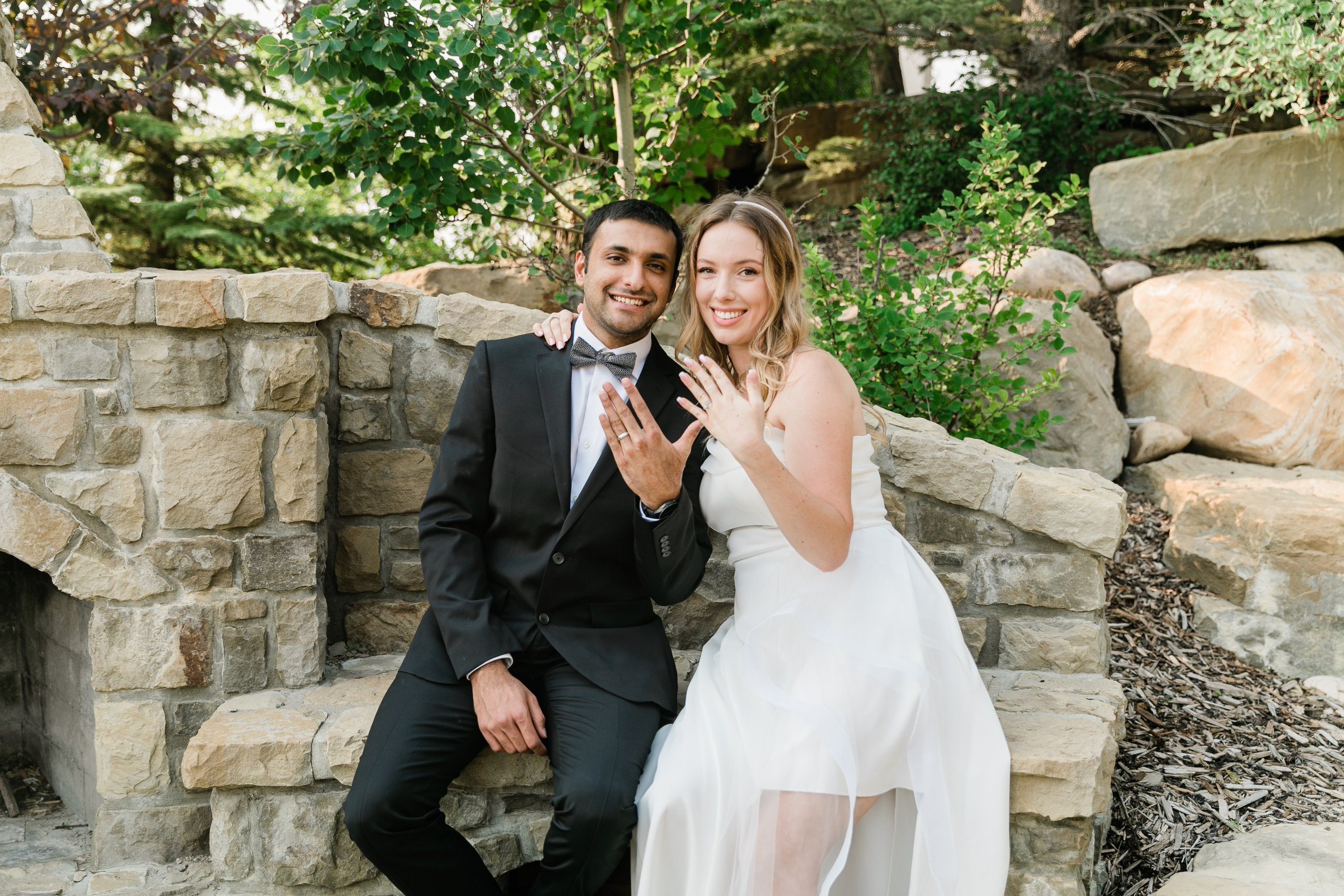 Assif & Vanessa Backyard Wedding. Ching Li Photography