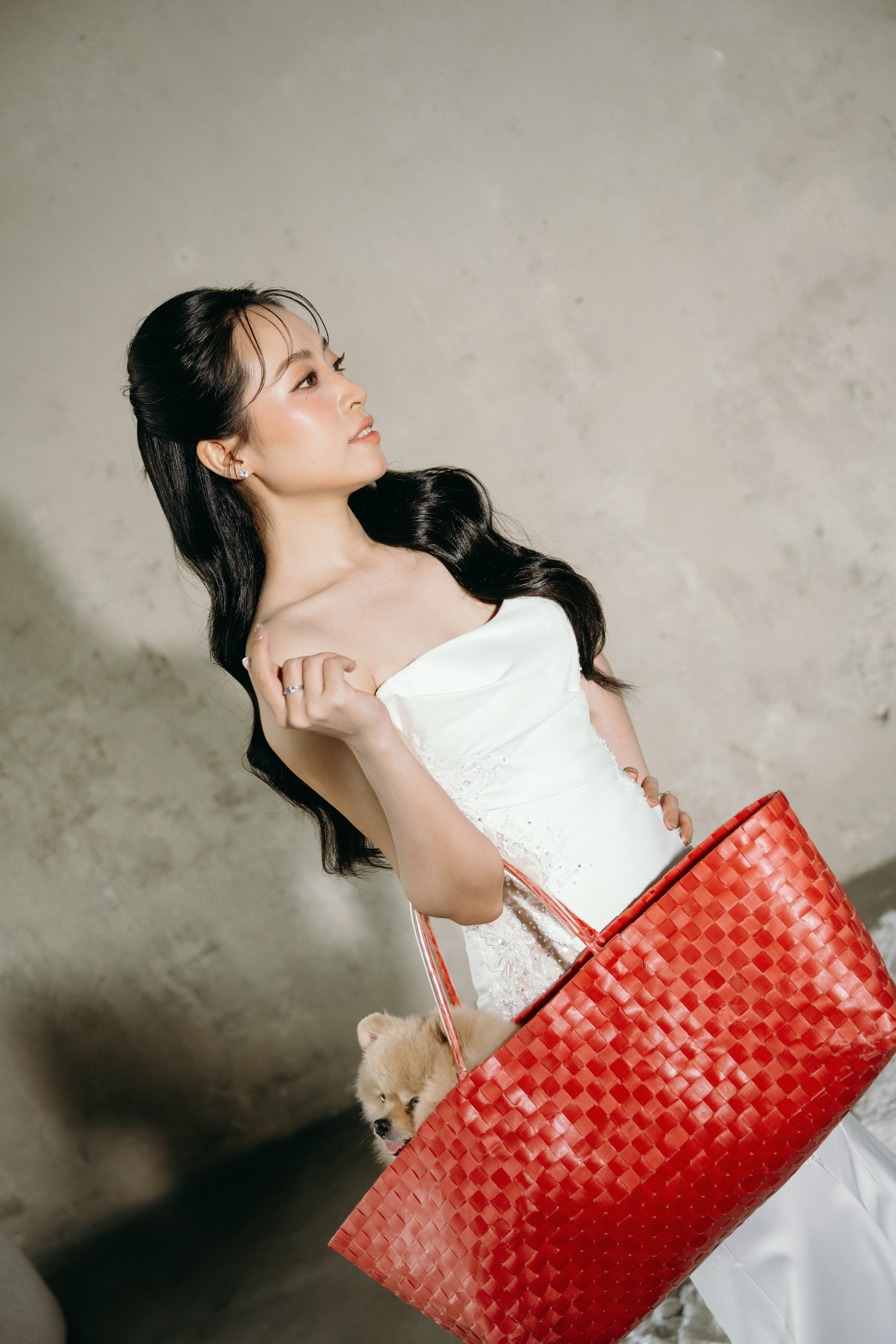 N.A wedding photoshoot in studio