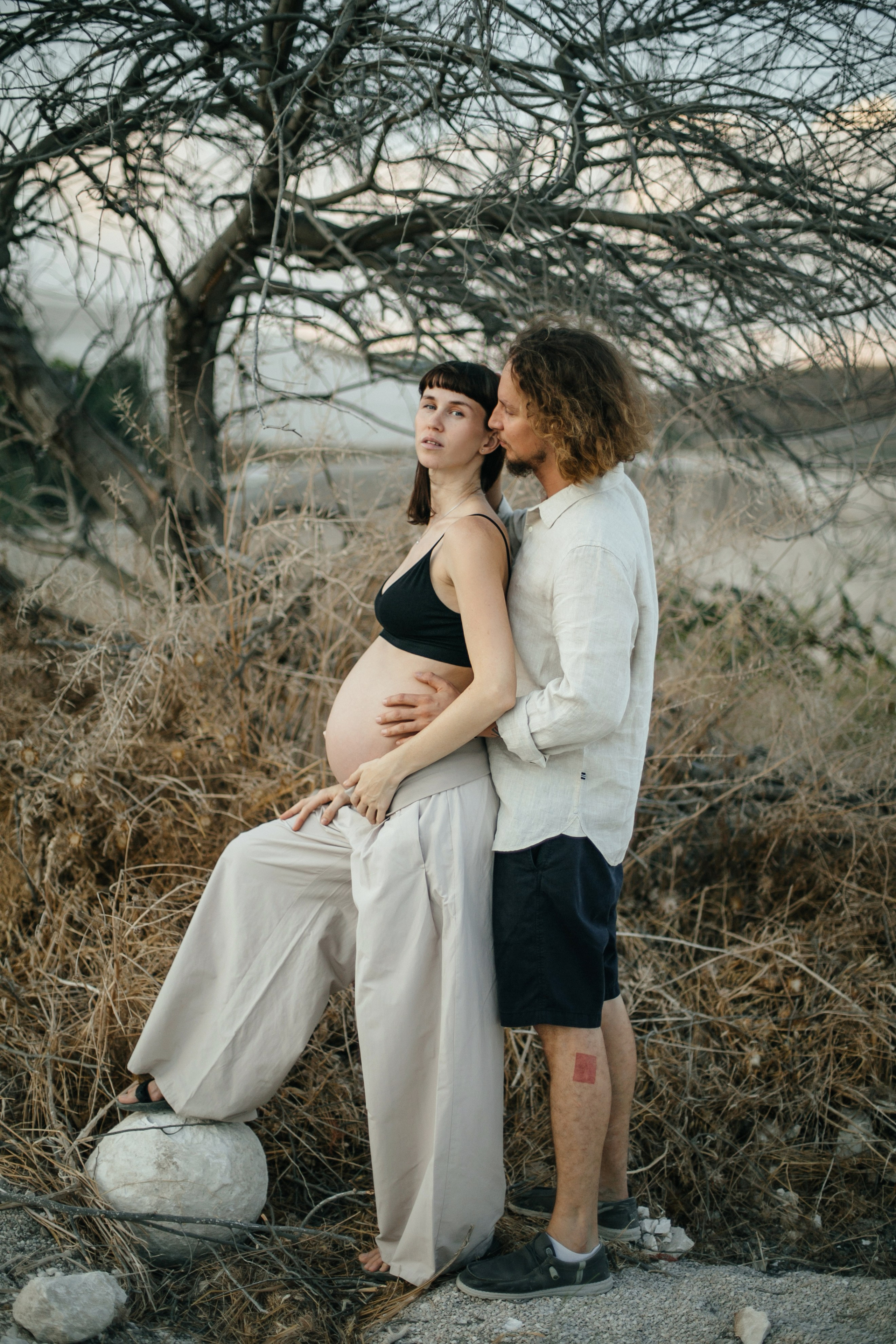 Kiryat Tivon field. Family photographer in Israel