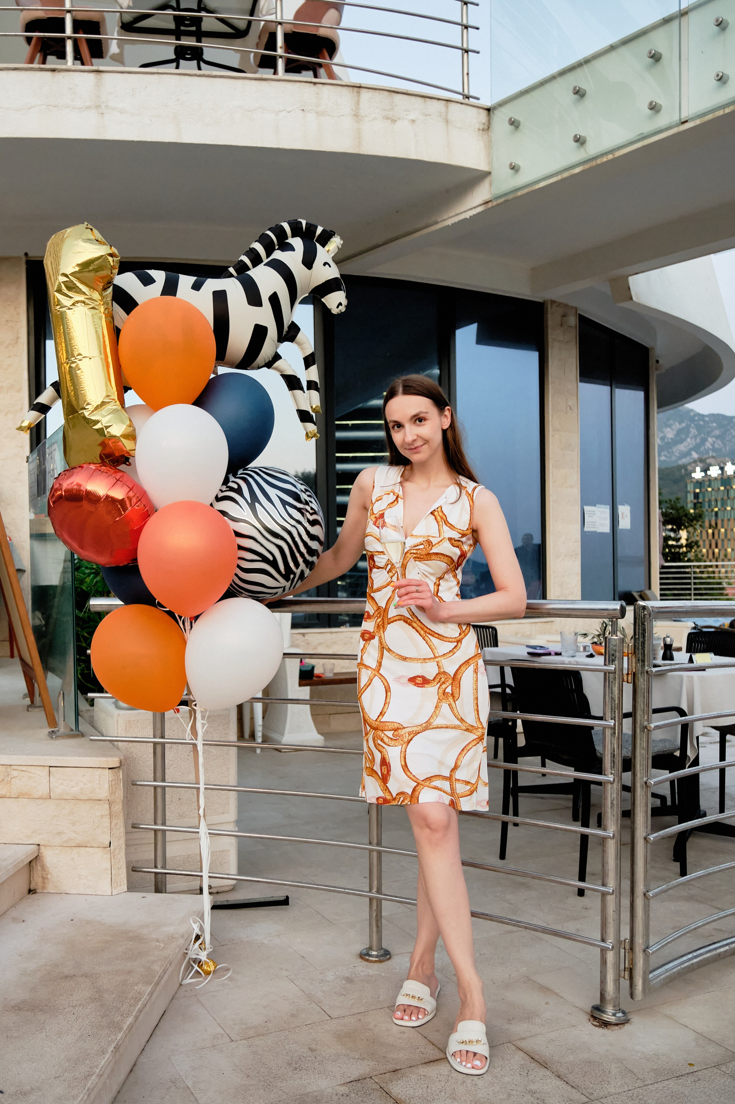 Photo report from the Zebra Restaurant’s birthday celebration. Becici, Montenegro. Photographer, photo artist Alena Novgorodtseva