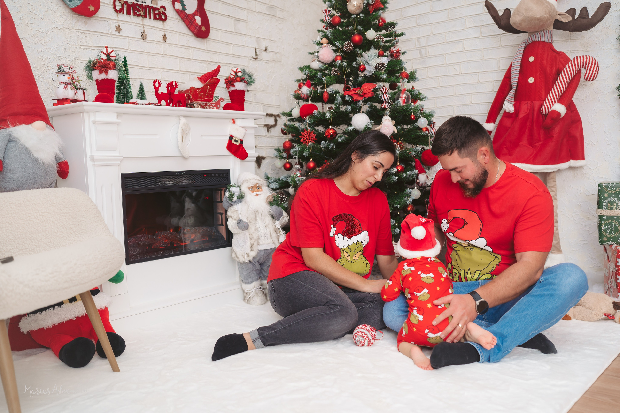 Familia Hacman - Un Crăciun de poveste. Marius Alex fotograf de eveniment si portret din Suceava