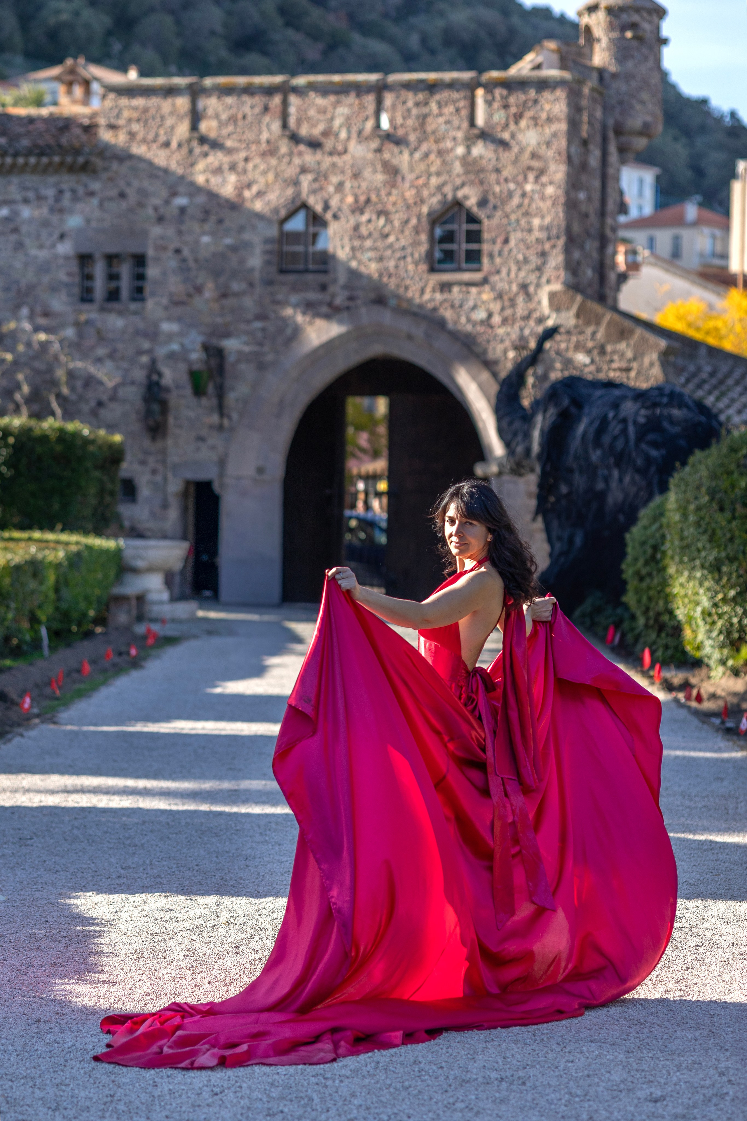 Long dresses shooting. Photographer in Munich